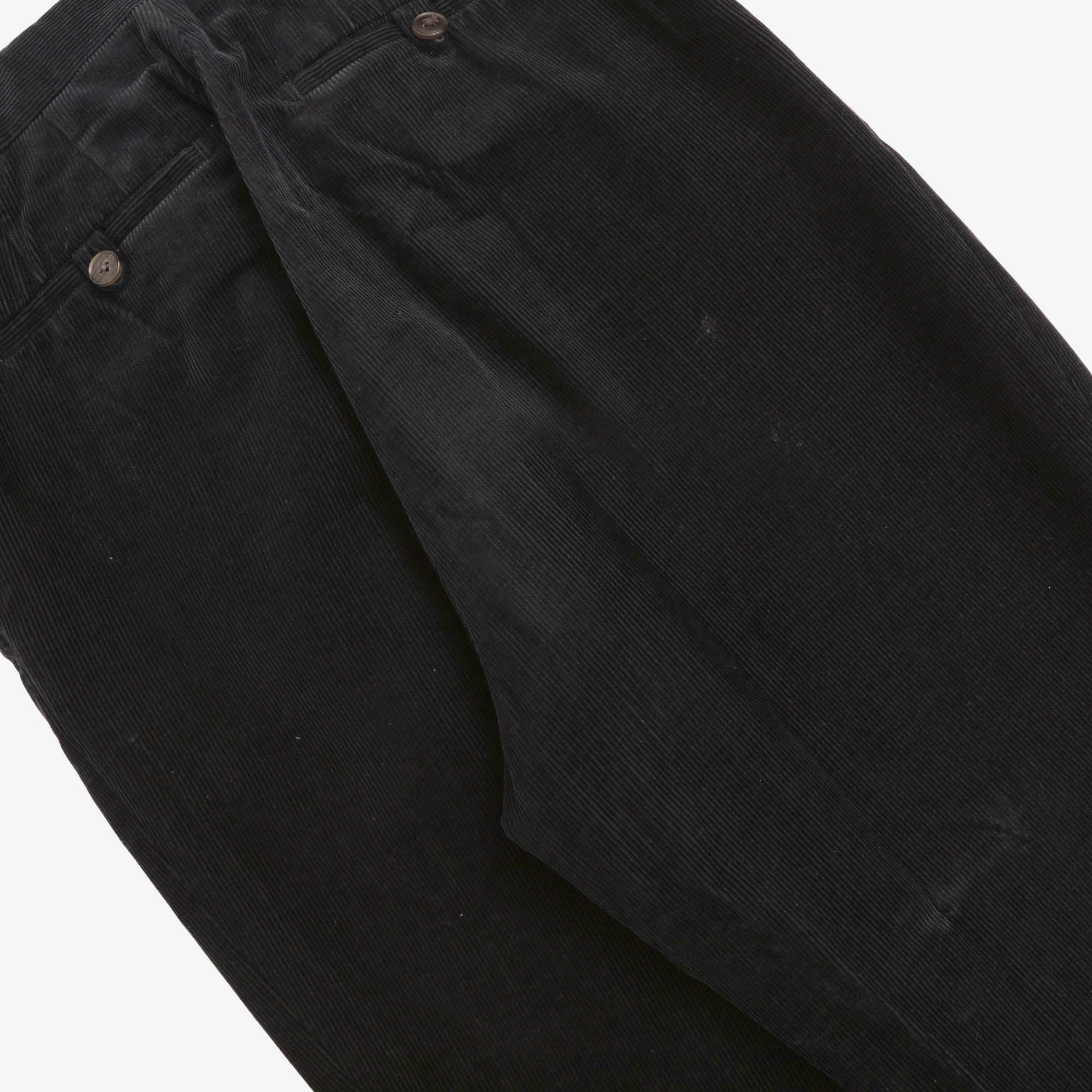 MTM Pleated Corduroy Trousers (26W X 29.5L)