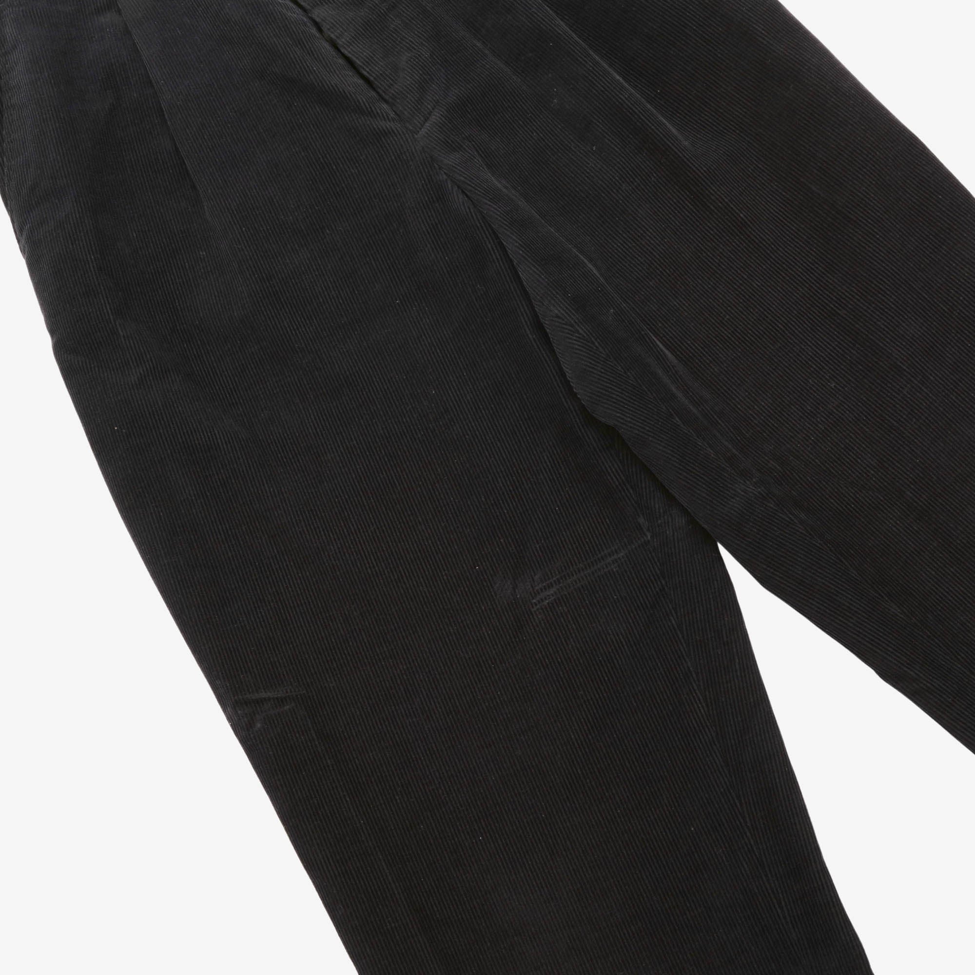 MTM Pleated Corduroy Trousers (26W X 29.5L)
