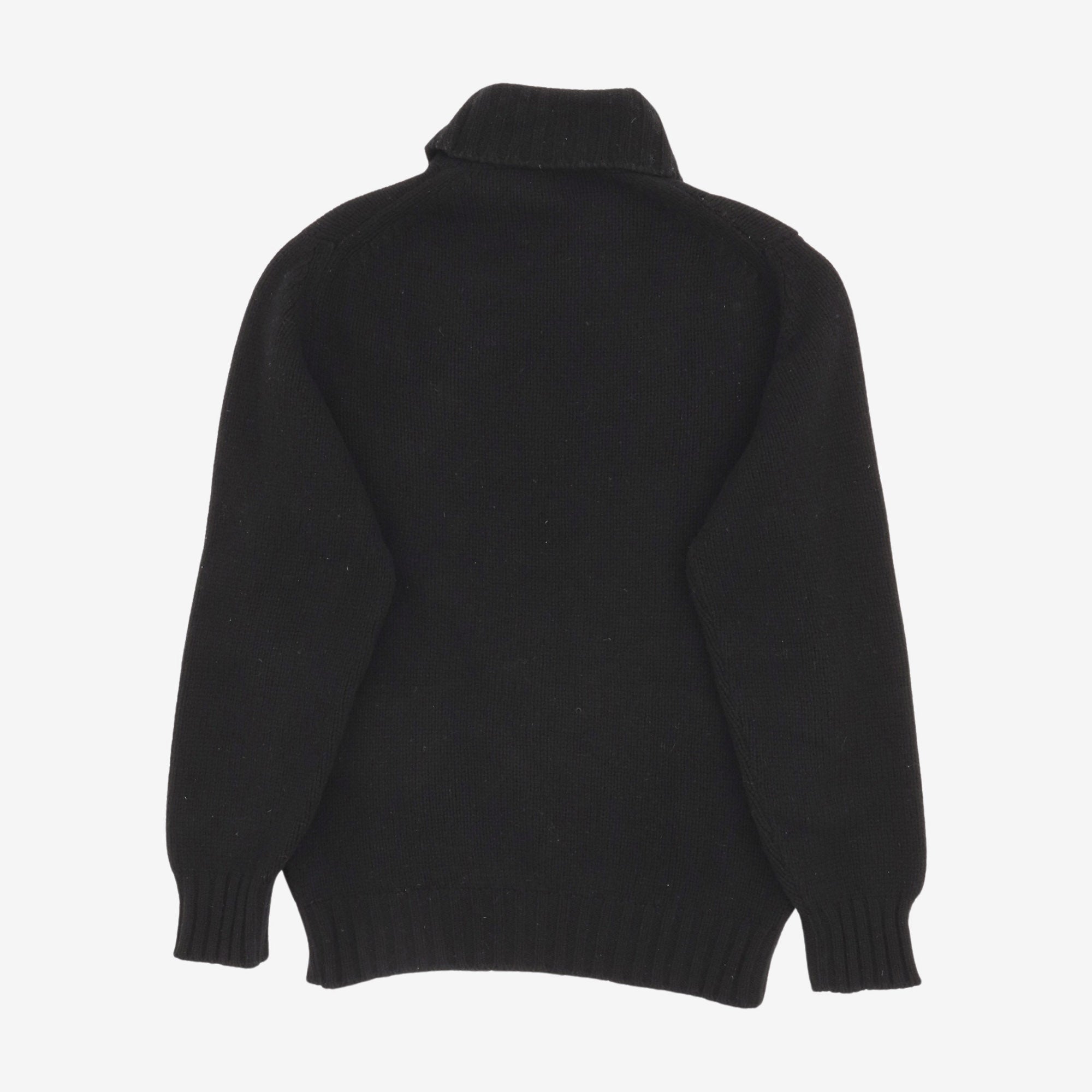 Newman Lambswool Roll Neck Sweater
