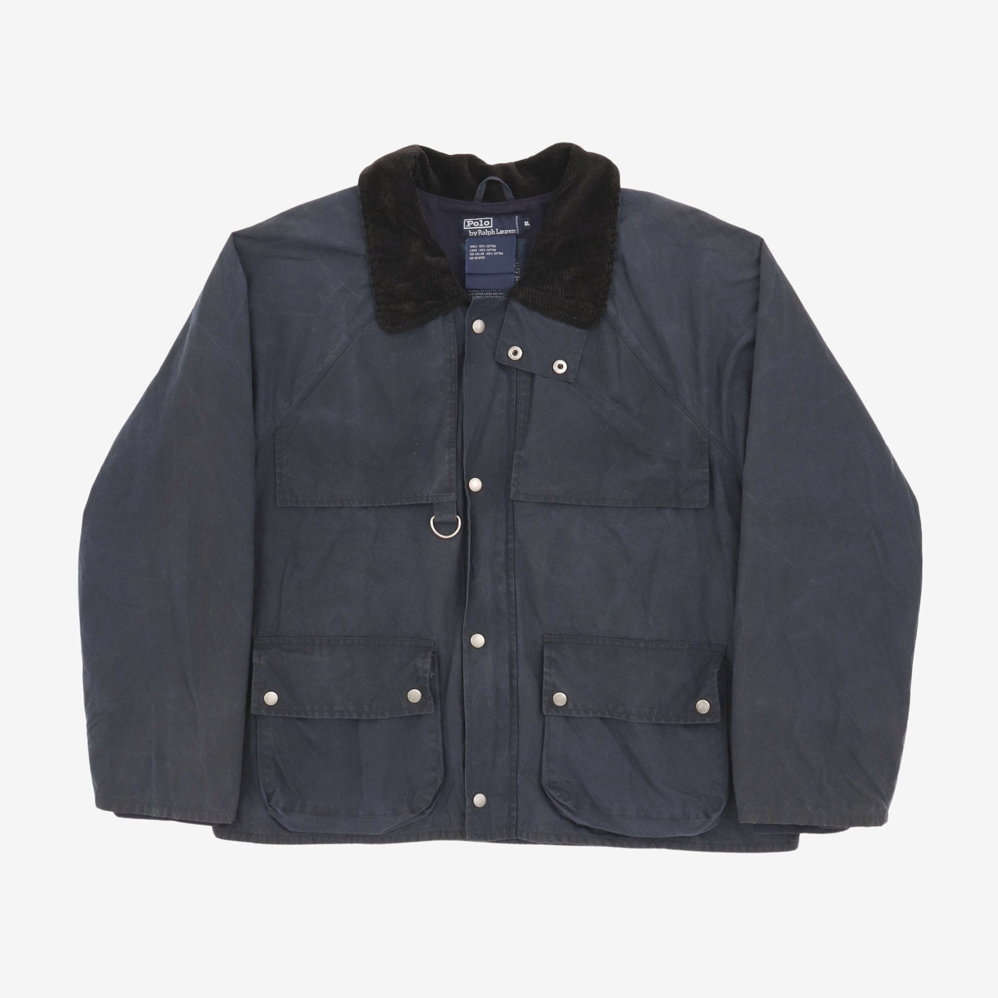 Vintage Wax Oilcloth Barn Jacket