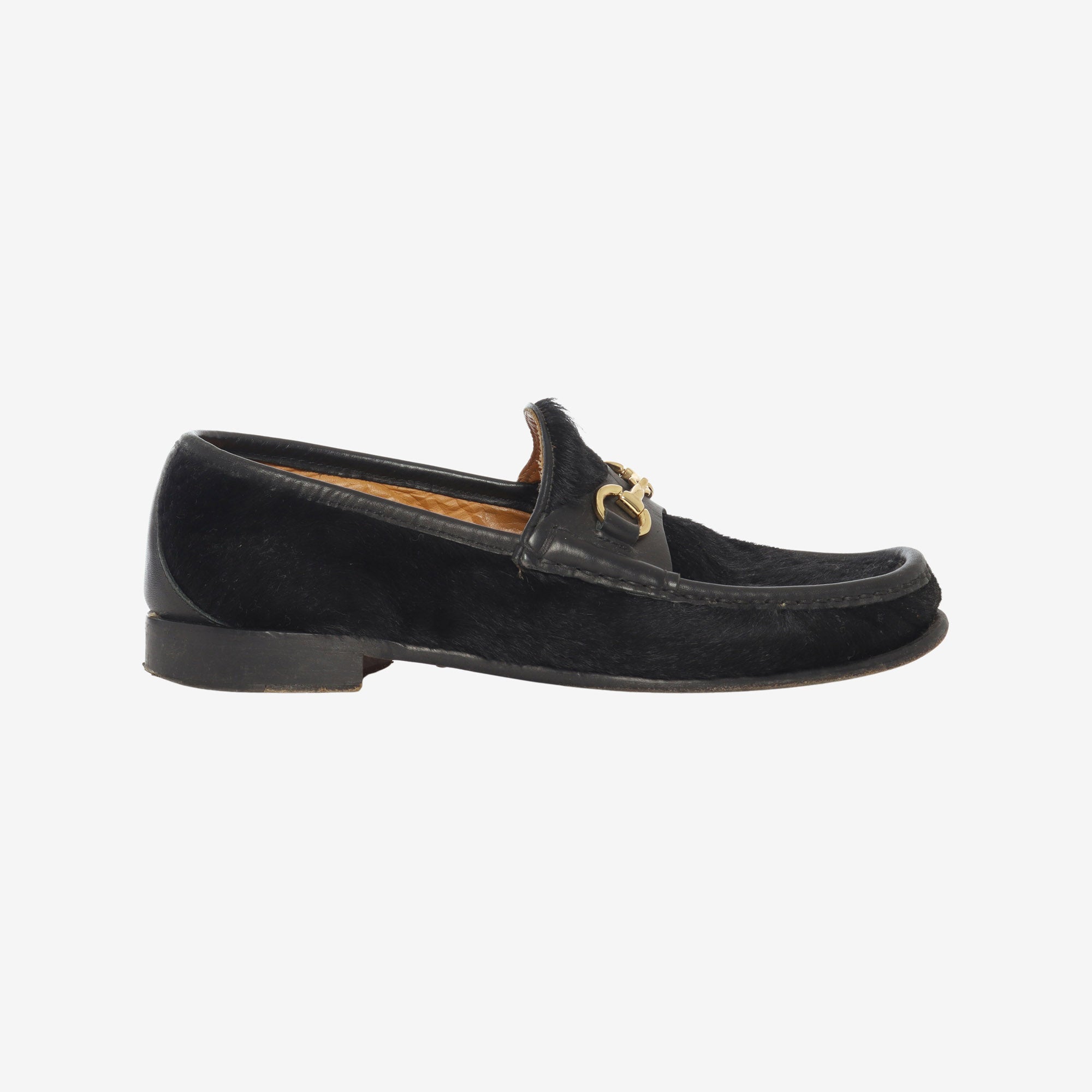 Pony Hair Horsebit Loafers