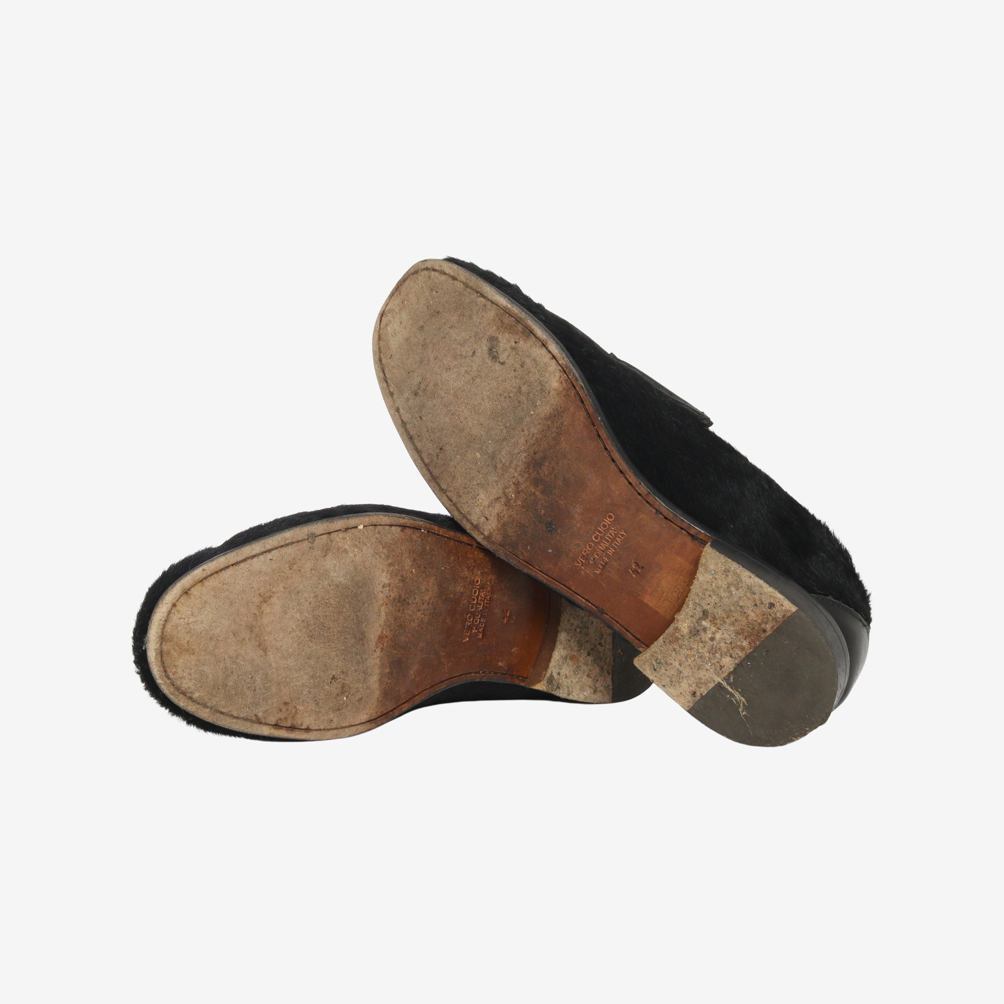 Pony Hair Horsebit Loafers