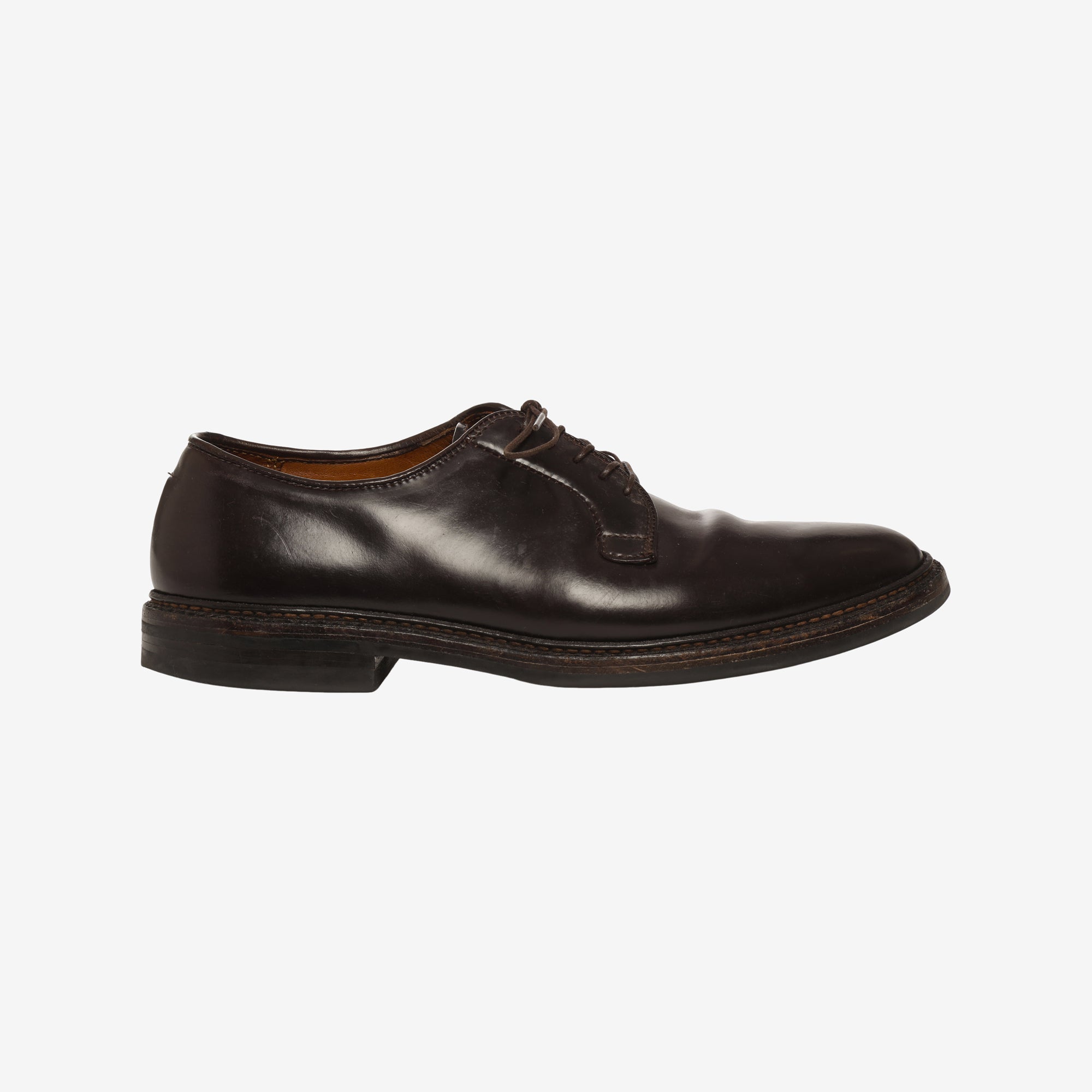 990 Cordovan Plain Toe Blucher