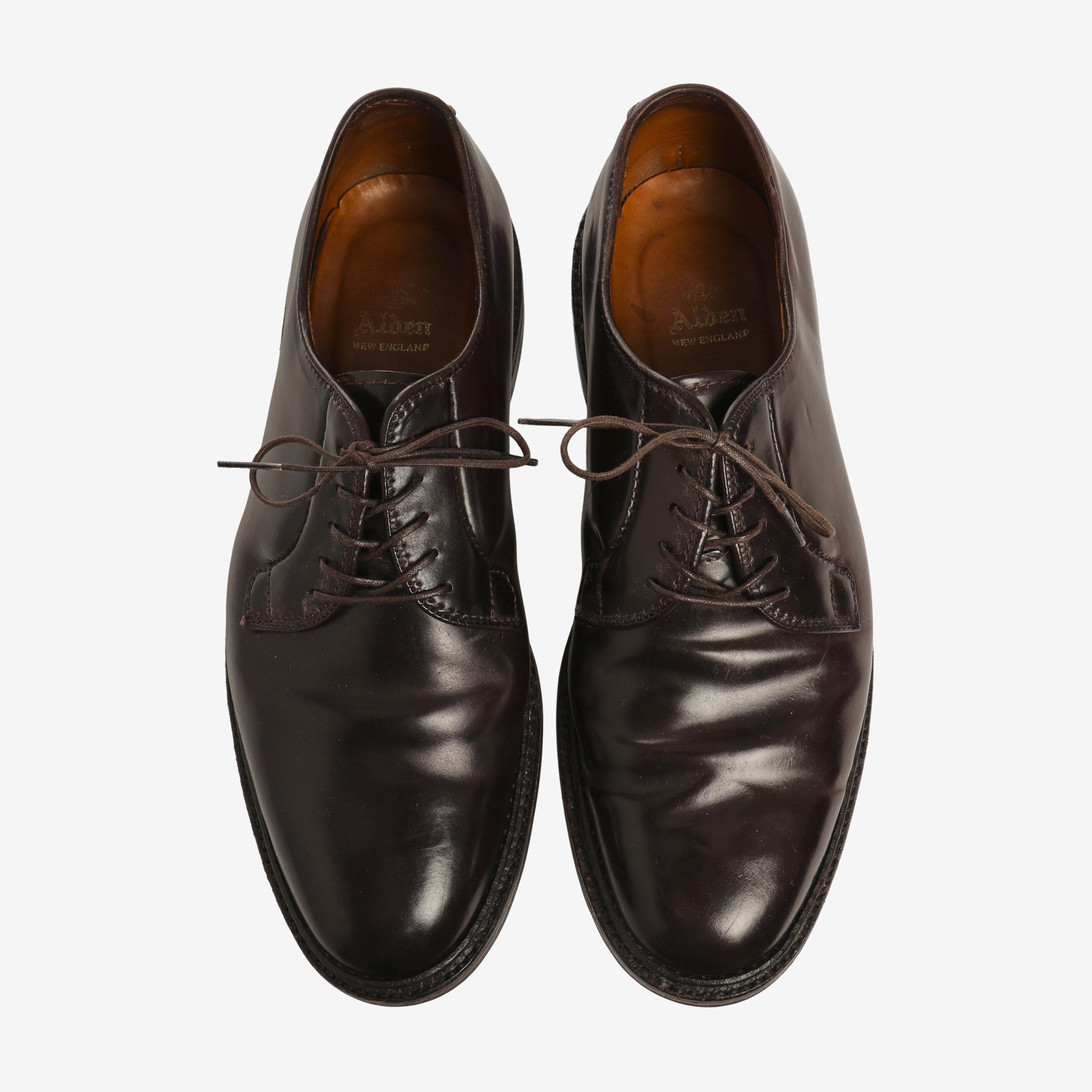 990 Cordovan Plain Toe Blucher