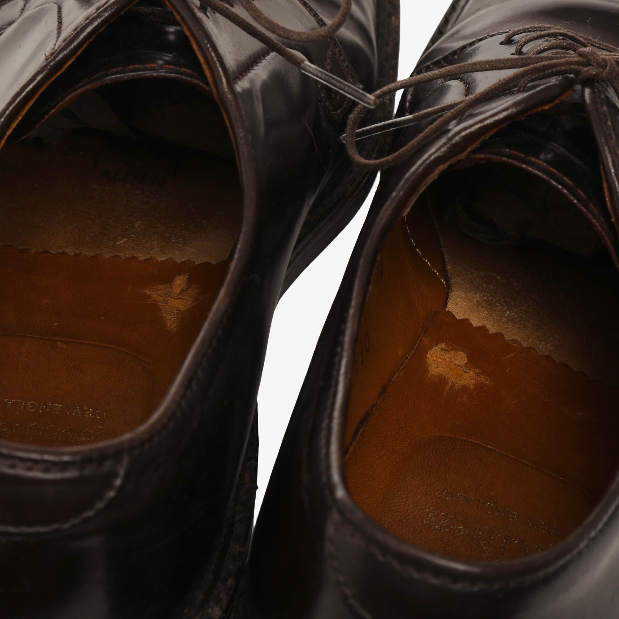990 Cordovan Plain Toe Blucher