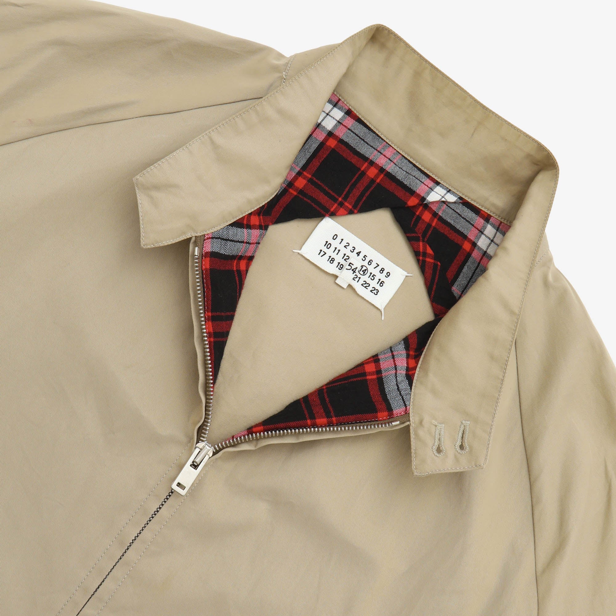 Zip Up Harrington