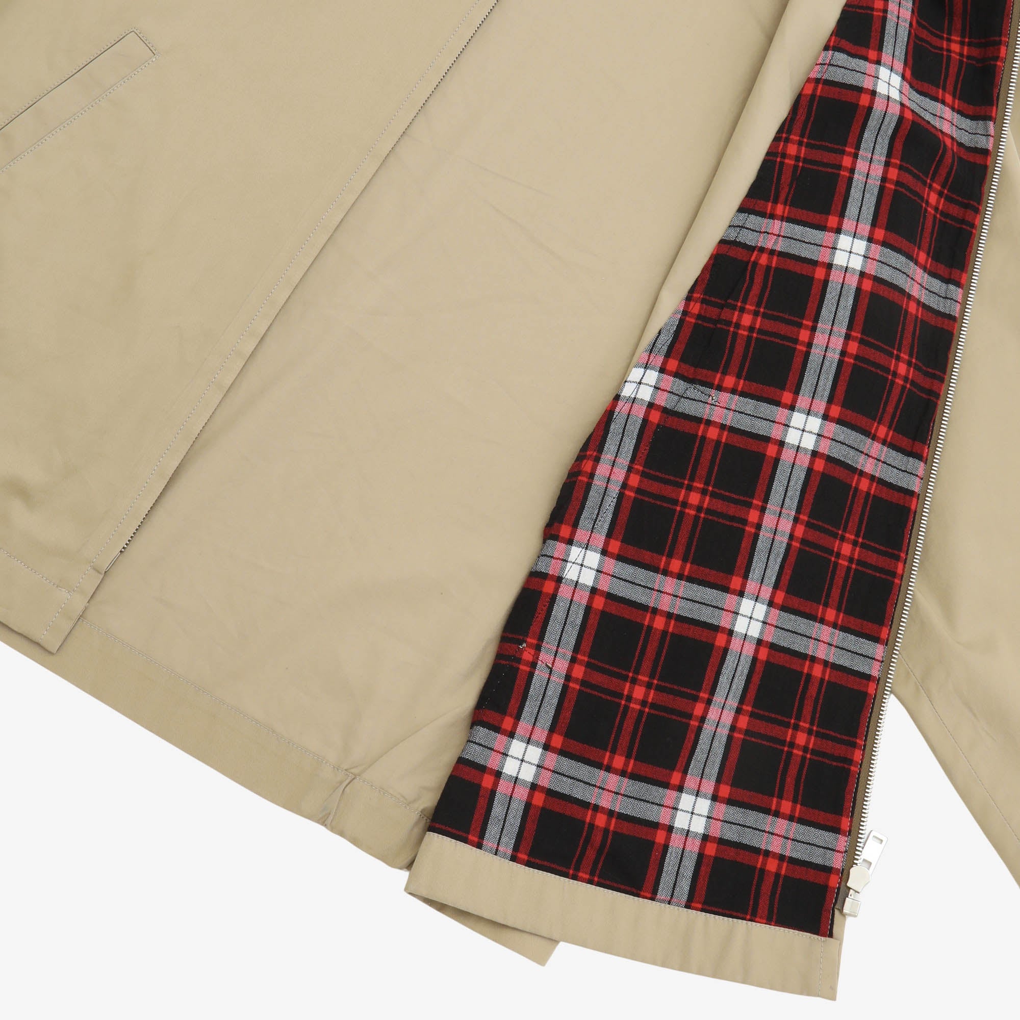 Zip Up Harrington