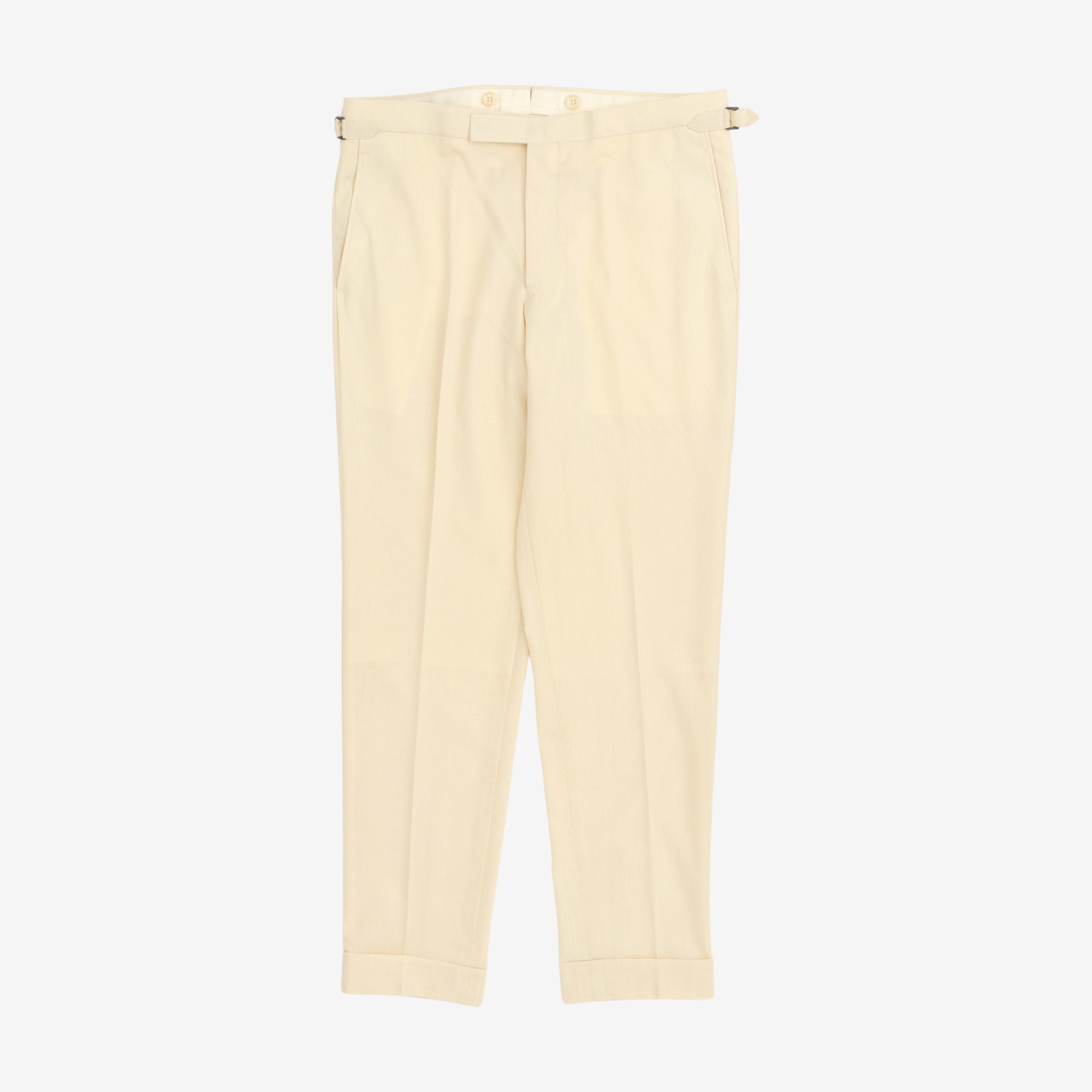 Wool Tailored Trousers (36W X 32L)