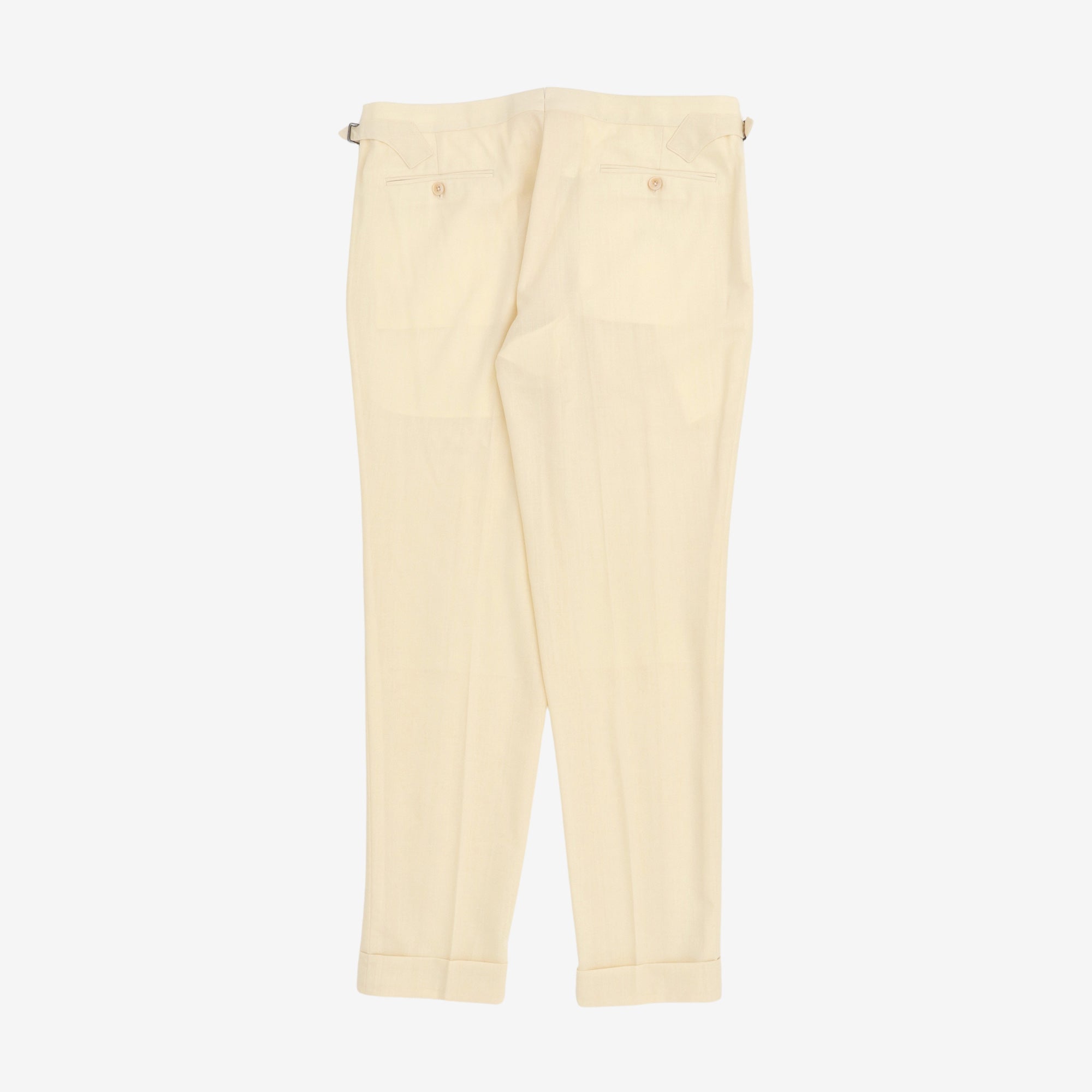 Wool Tailored Trousers (36W X 32L)
