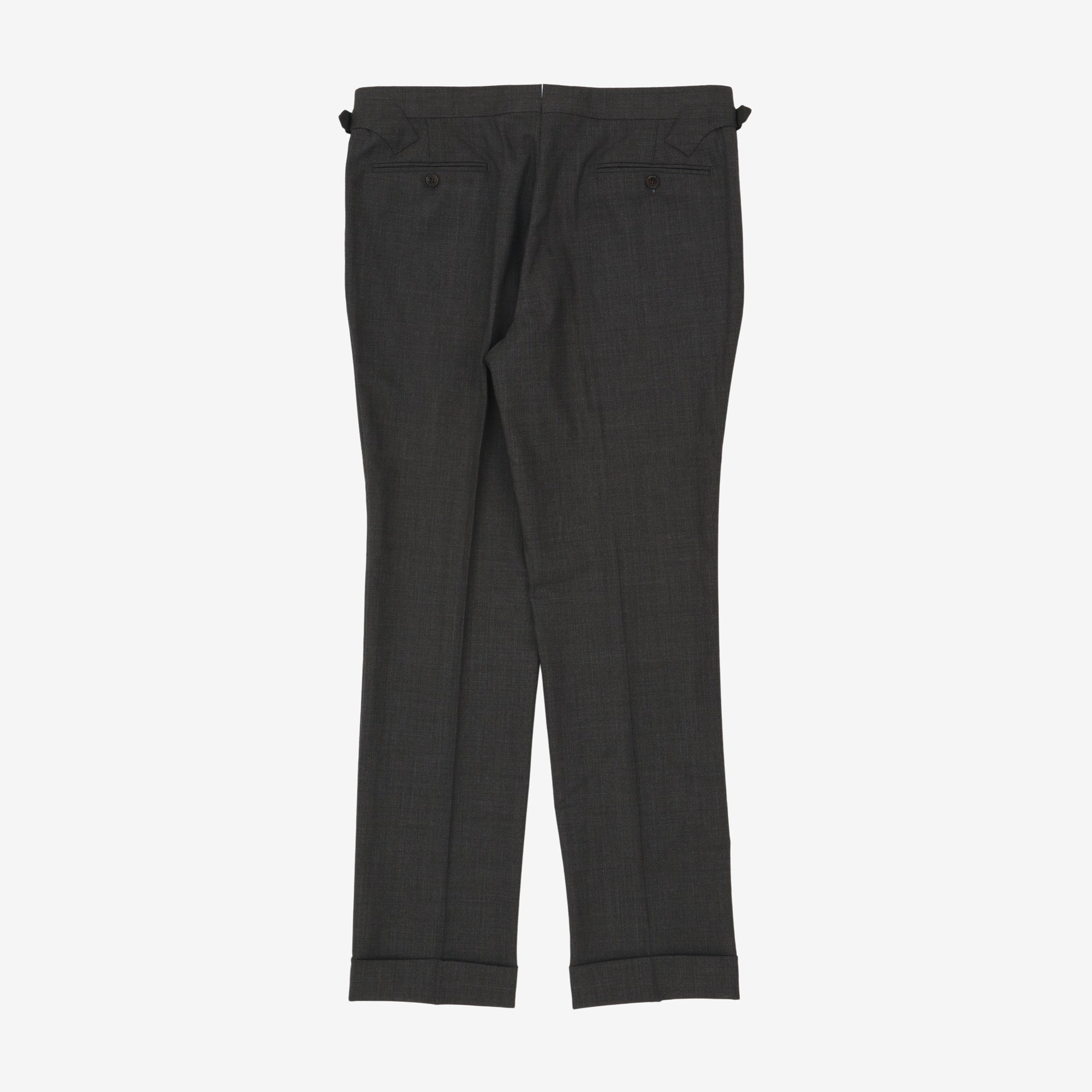 Wool Tailored Trousers (36W X 31.5L)