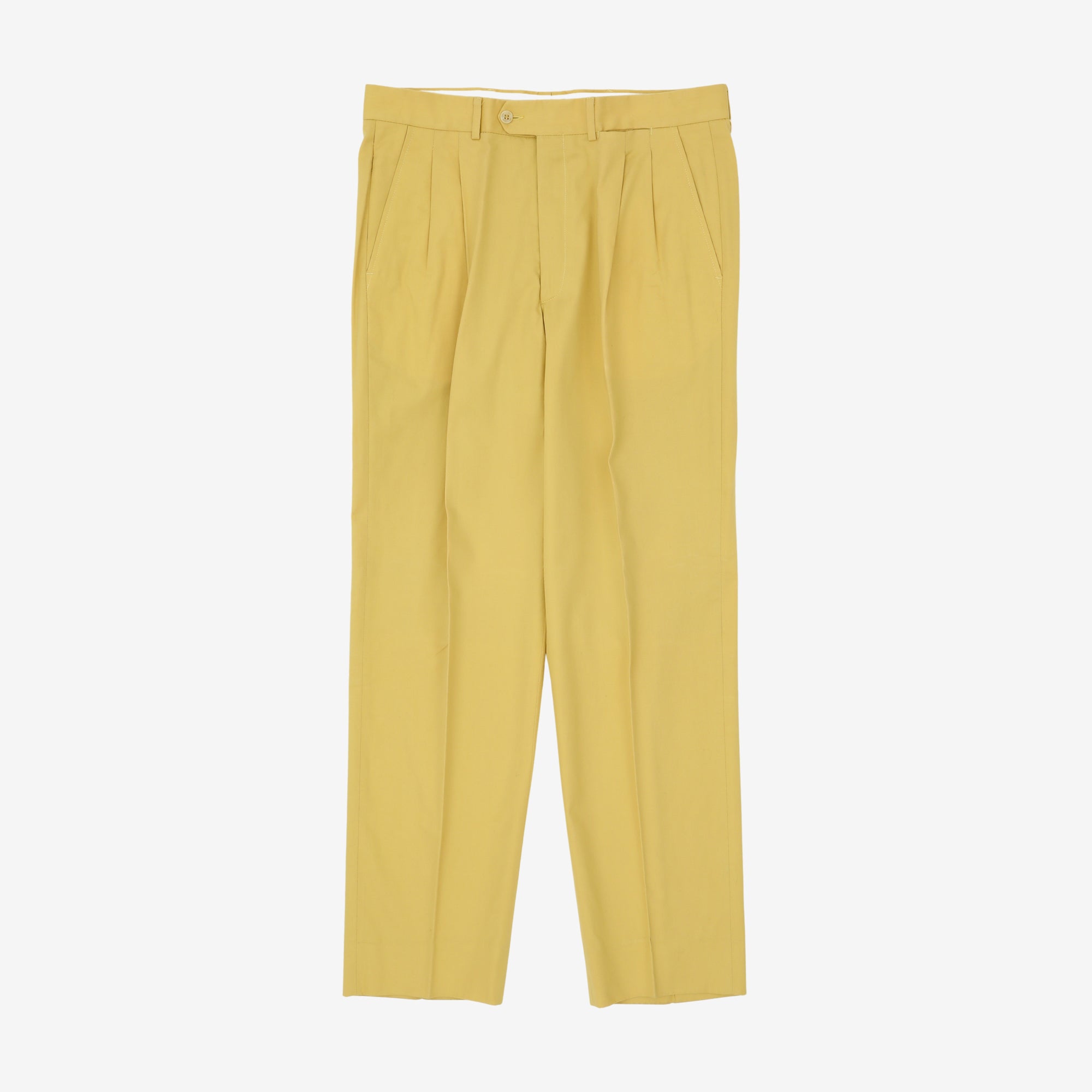 Pleated Trousers (34W X 31.5L)
