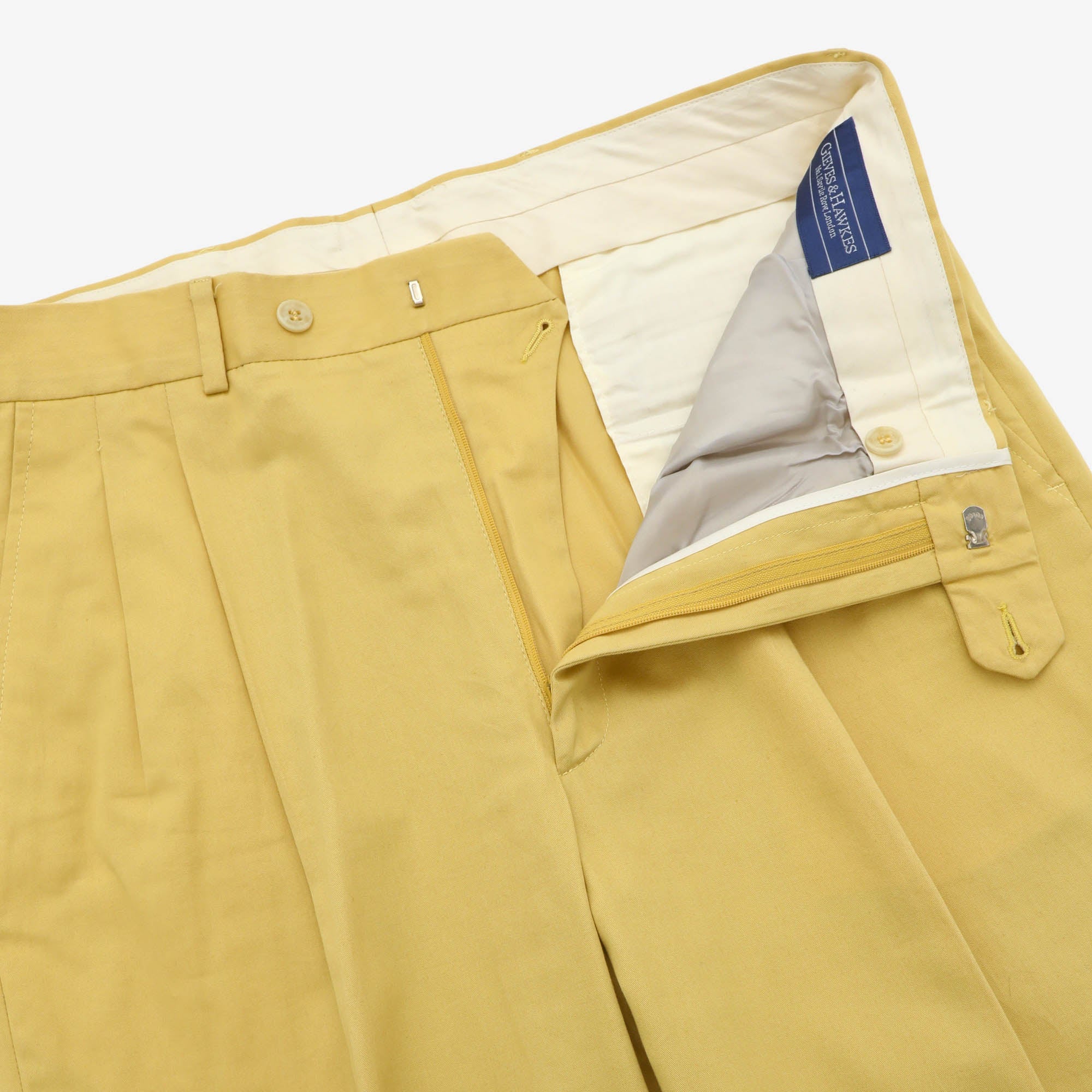 Pleated Trousers (34W X 31.5L)
