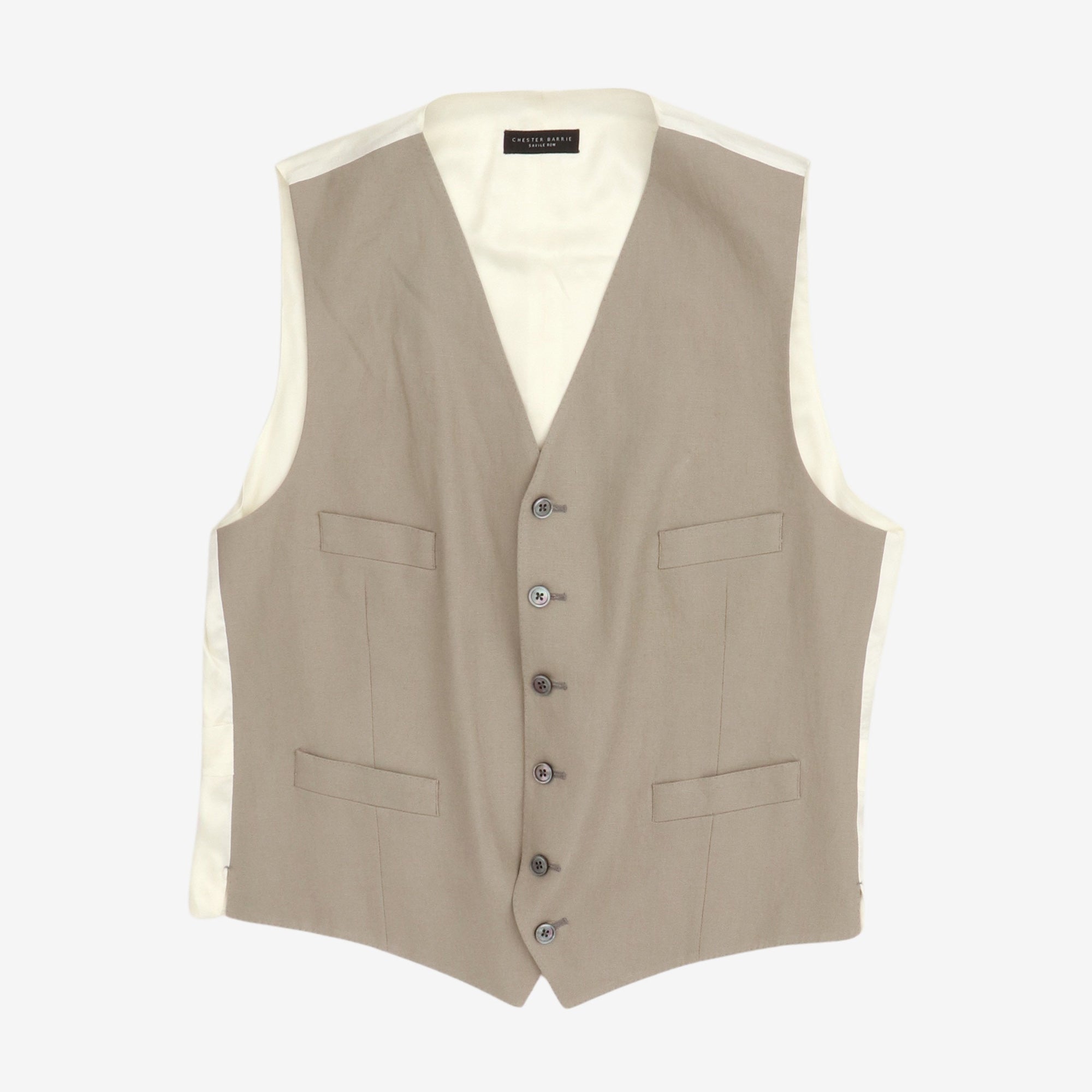 Wool Morning Linen Waistcoat