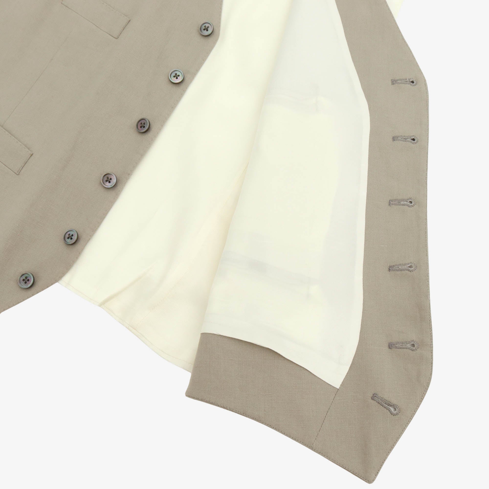 Wool Morning Linen Waistcoat