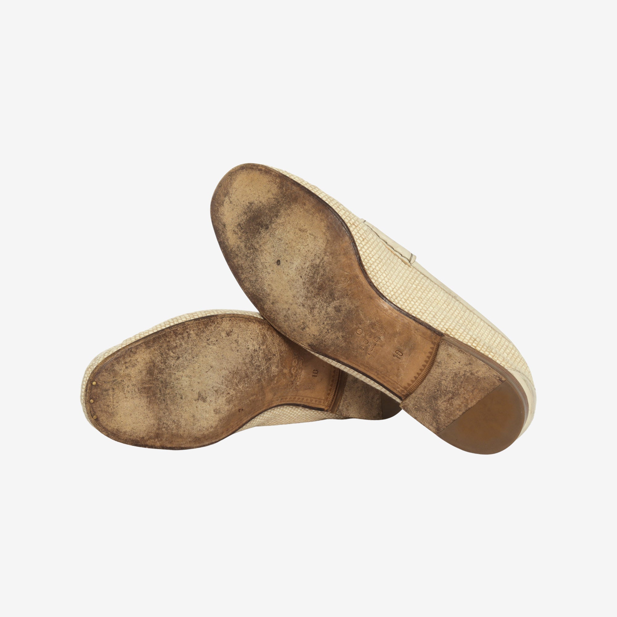 1953 Raffia Loafers