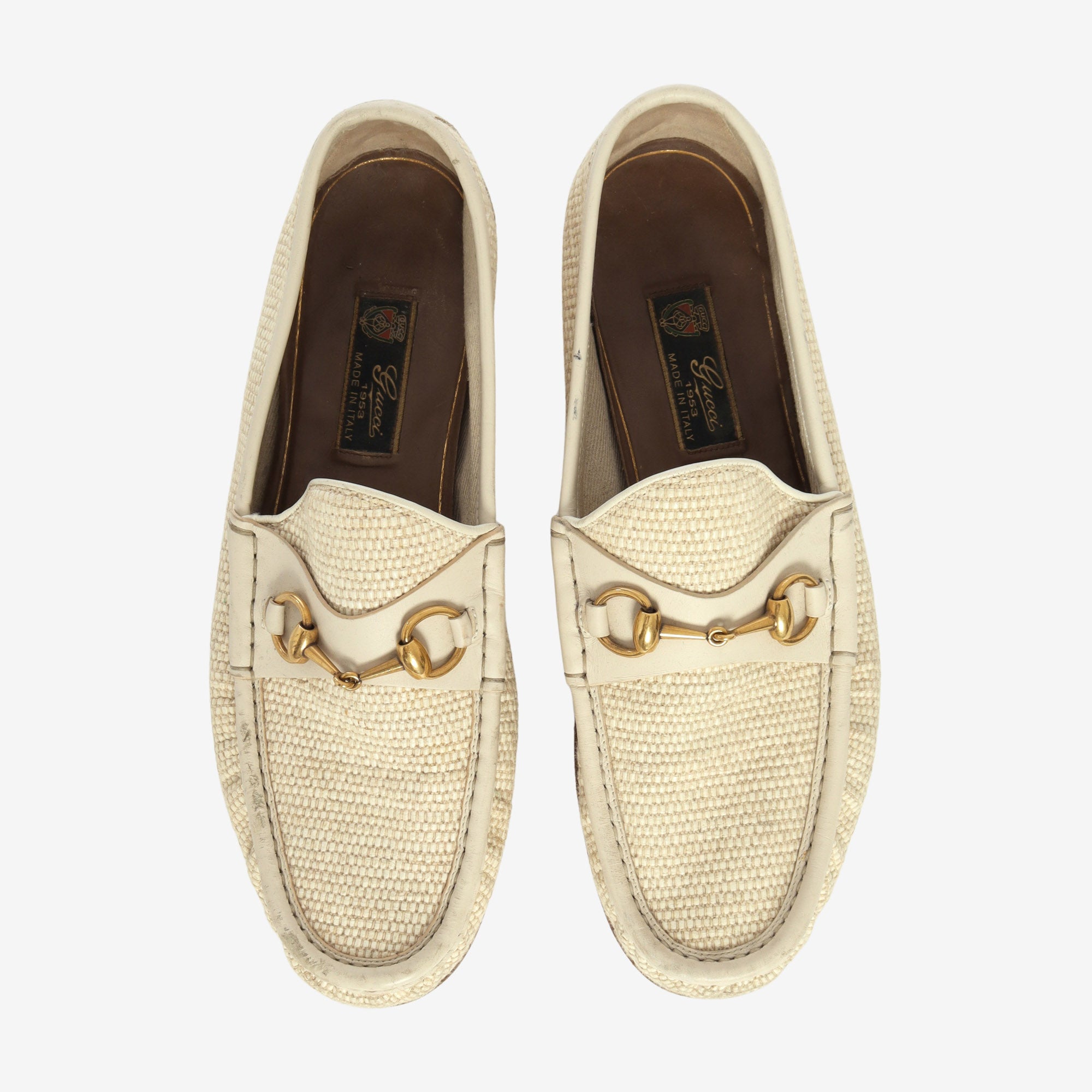 1953 Raffia Loafers