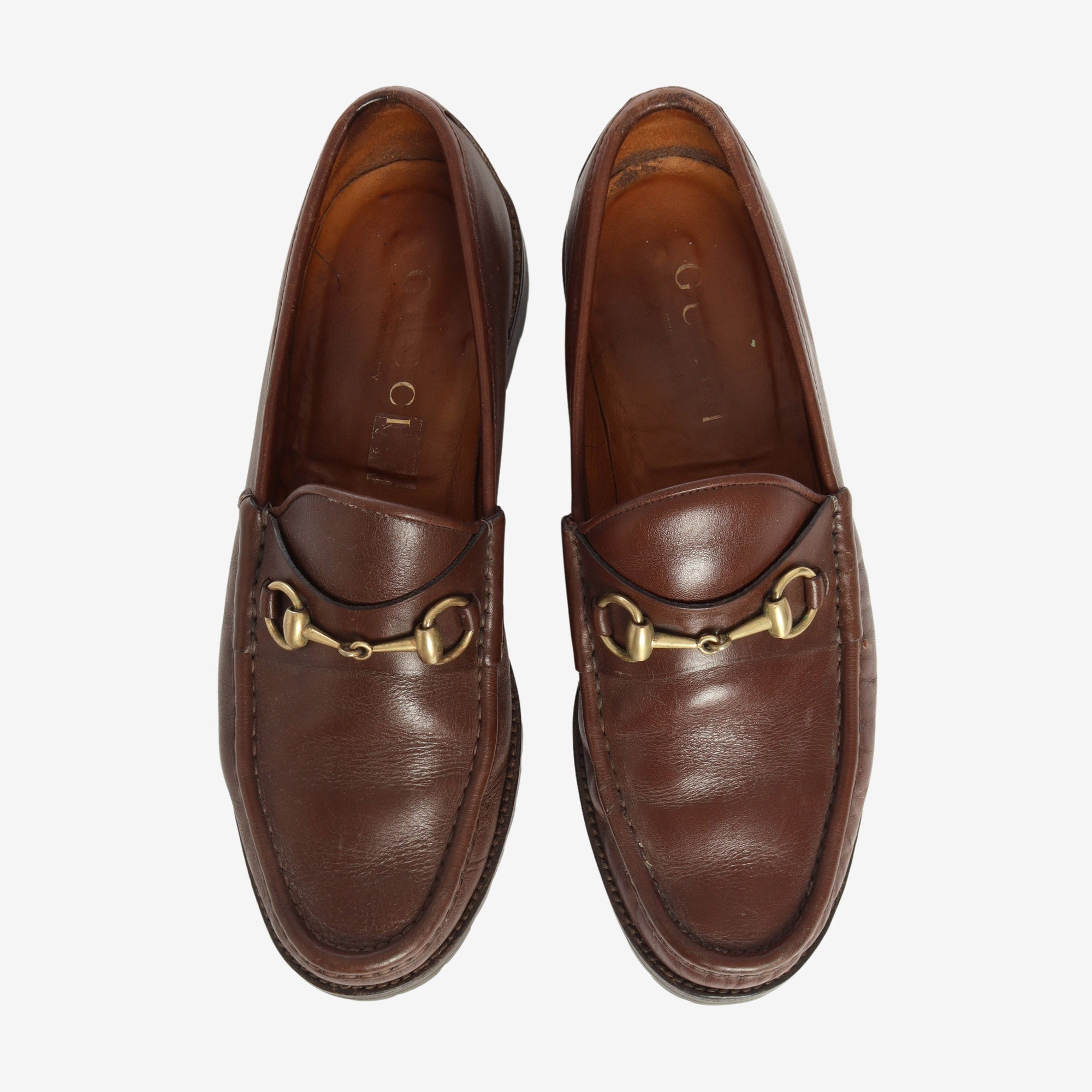 Leather Horsebit Loafers