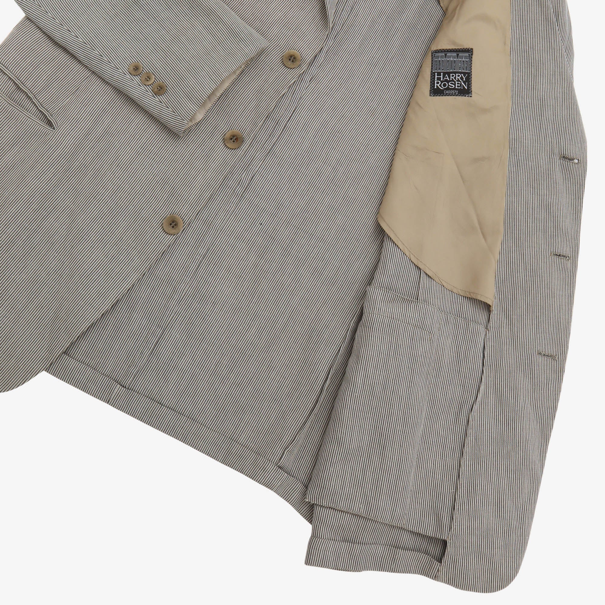 Vintage Linen Blend Suit