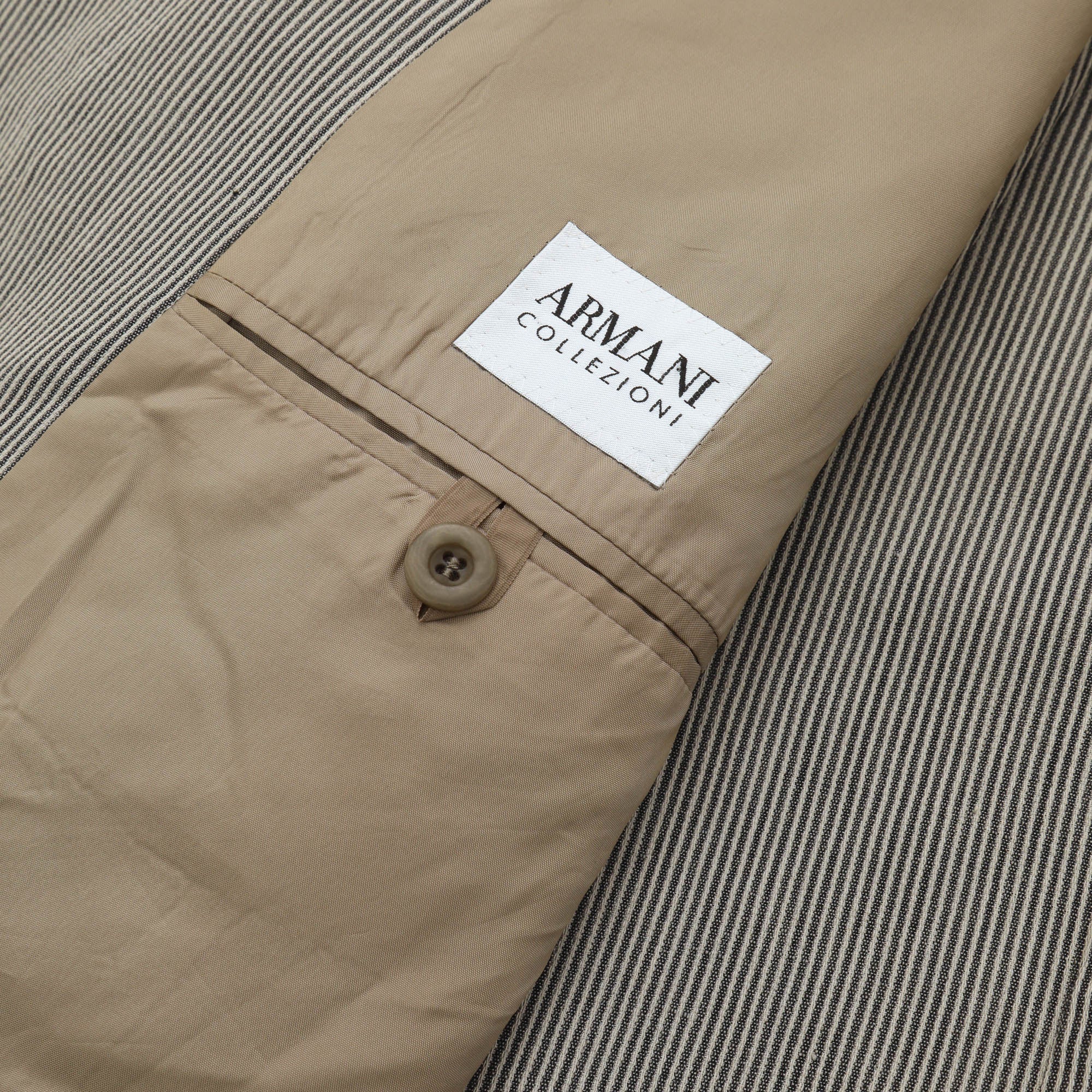 Vintage Linen Blend Suit