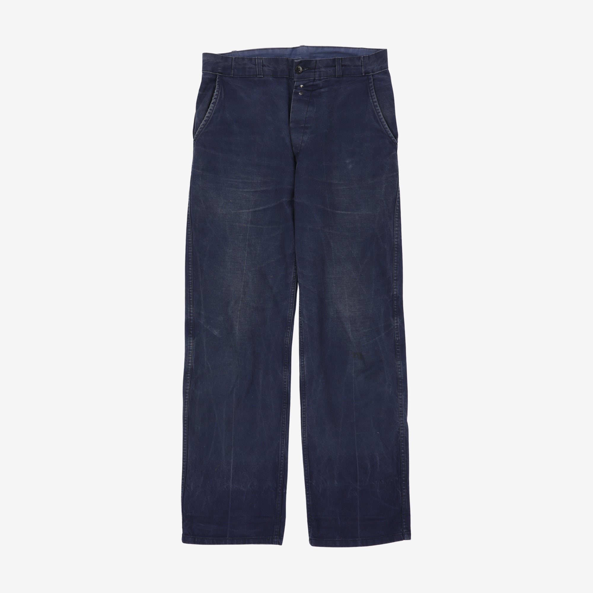 60s French Work Pants (34W X 31.5L)