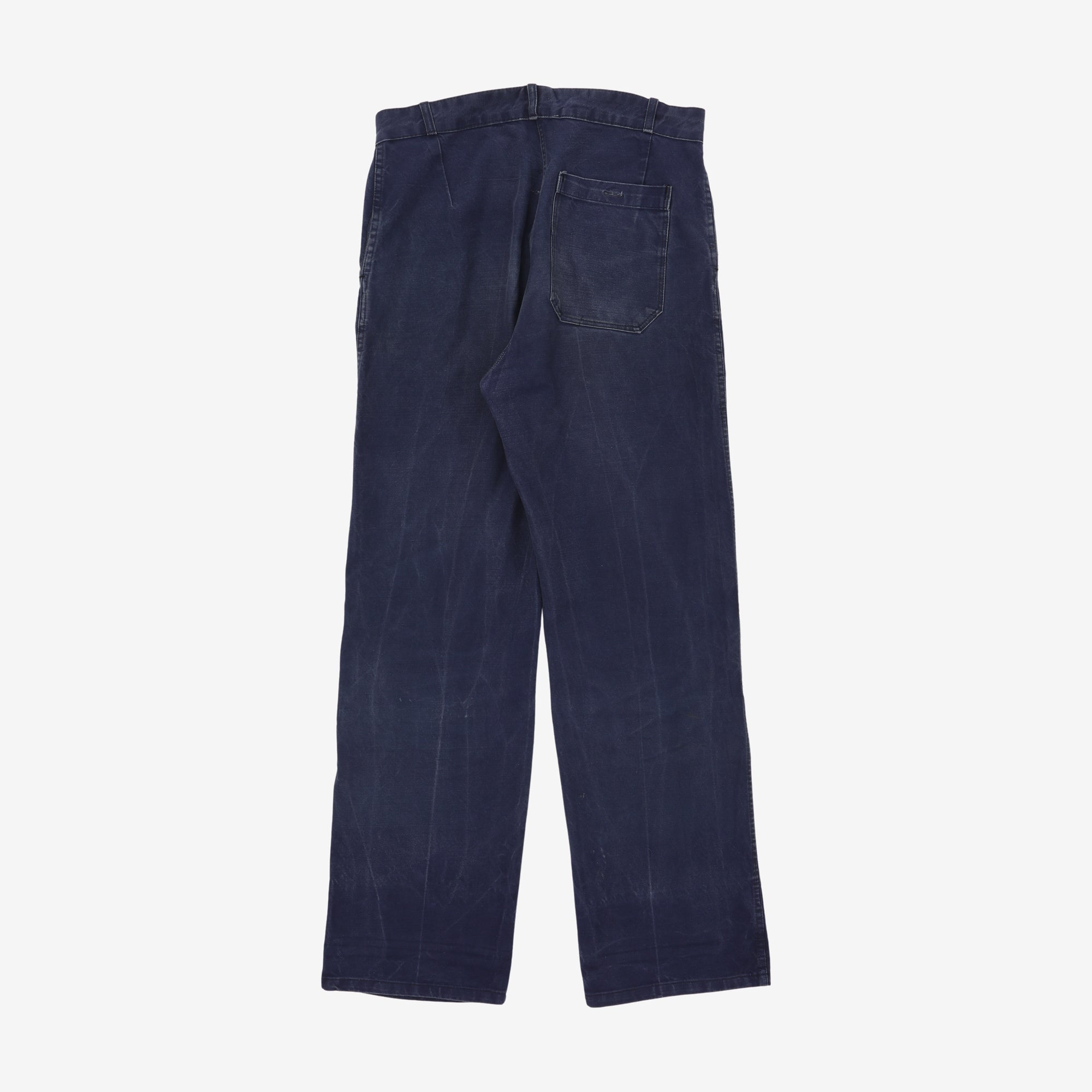 60s French Work Pants (34W X 31.5L)
