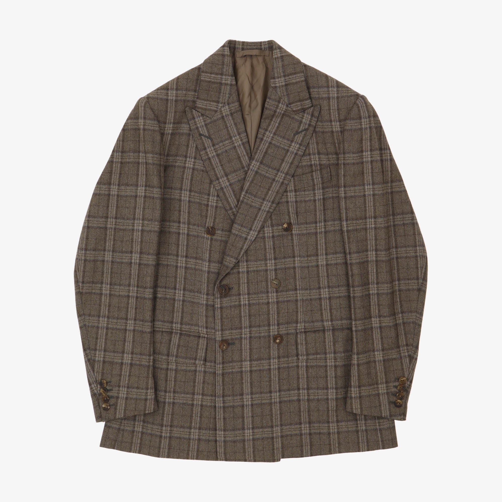 Bespoke DB Cashmere Check Jacket