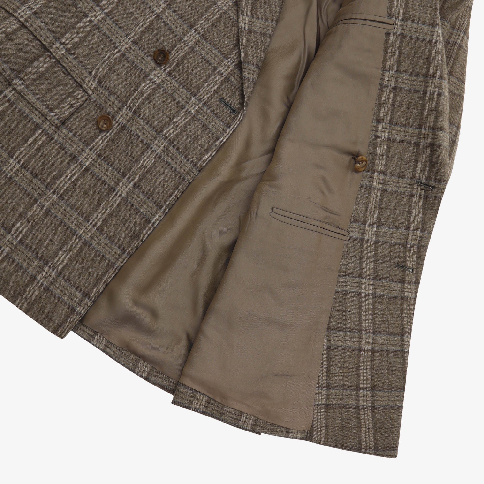 Bespoke DB Cashmere Check Jacket
