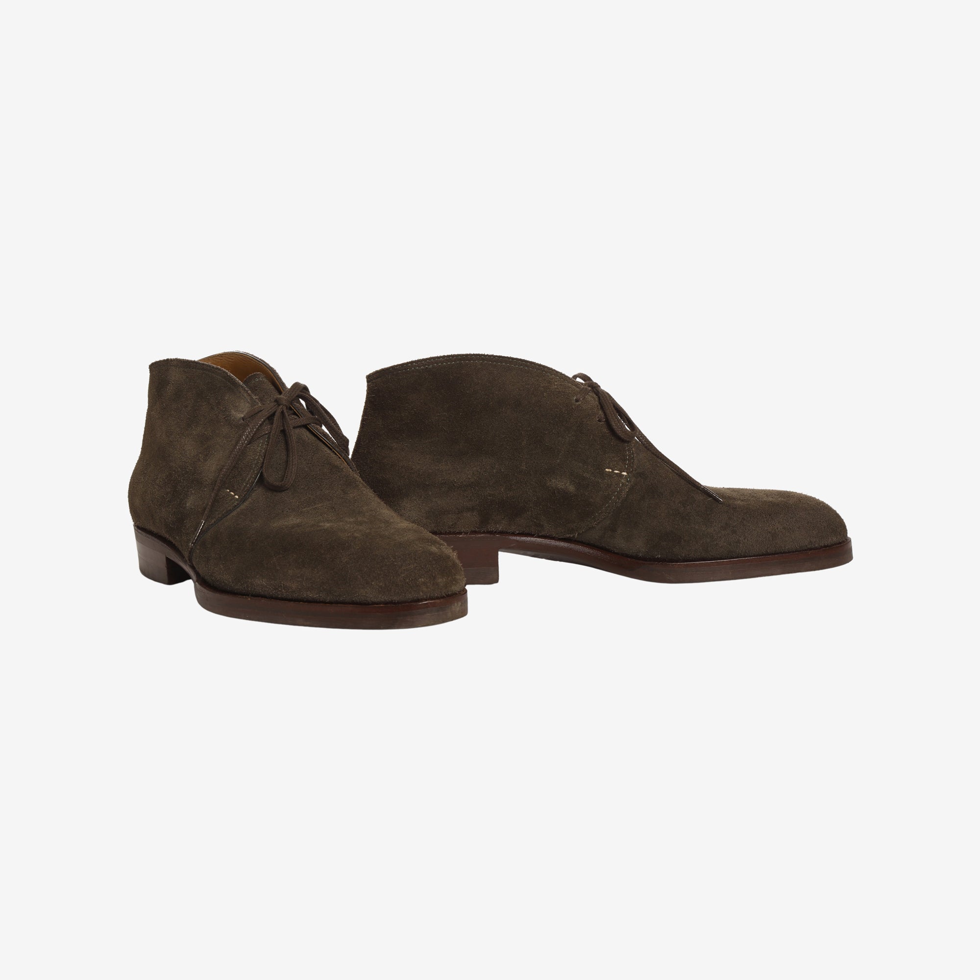 MTO Suede Chukka Boots + Trees