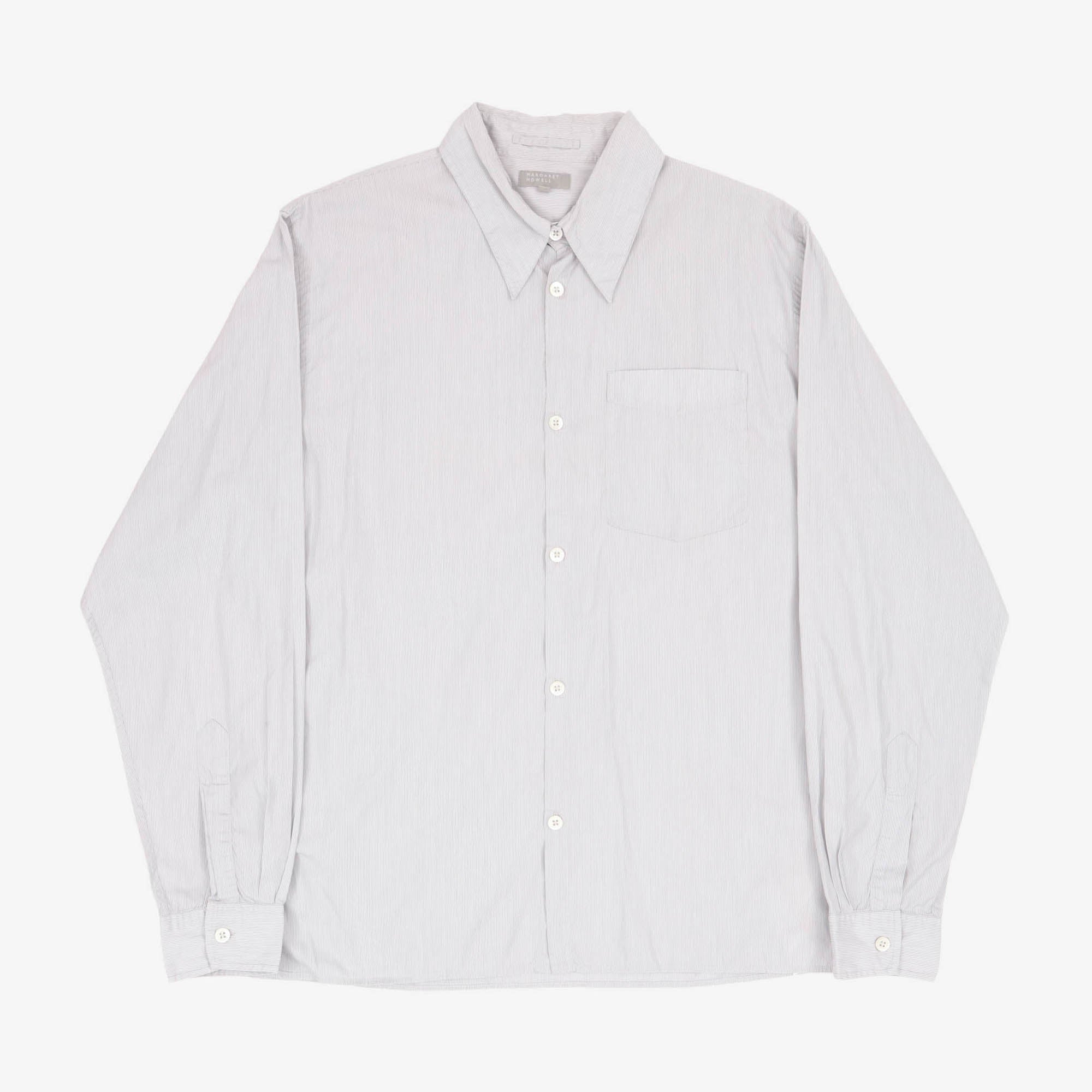 Micro Stripe Basic Shirt