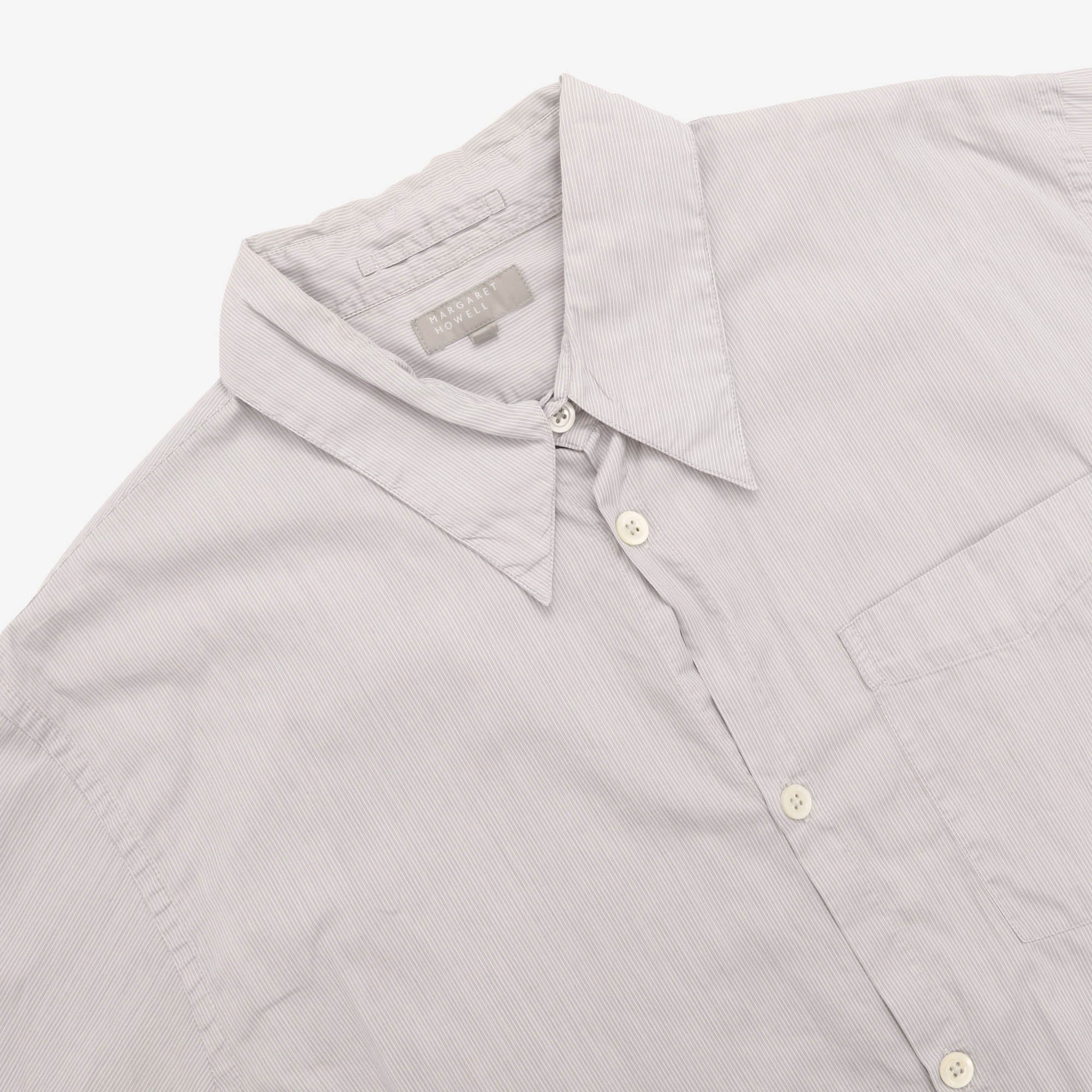 Micro Stripe Basic Shirt