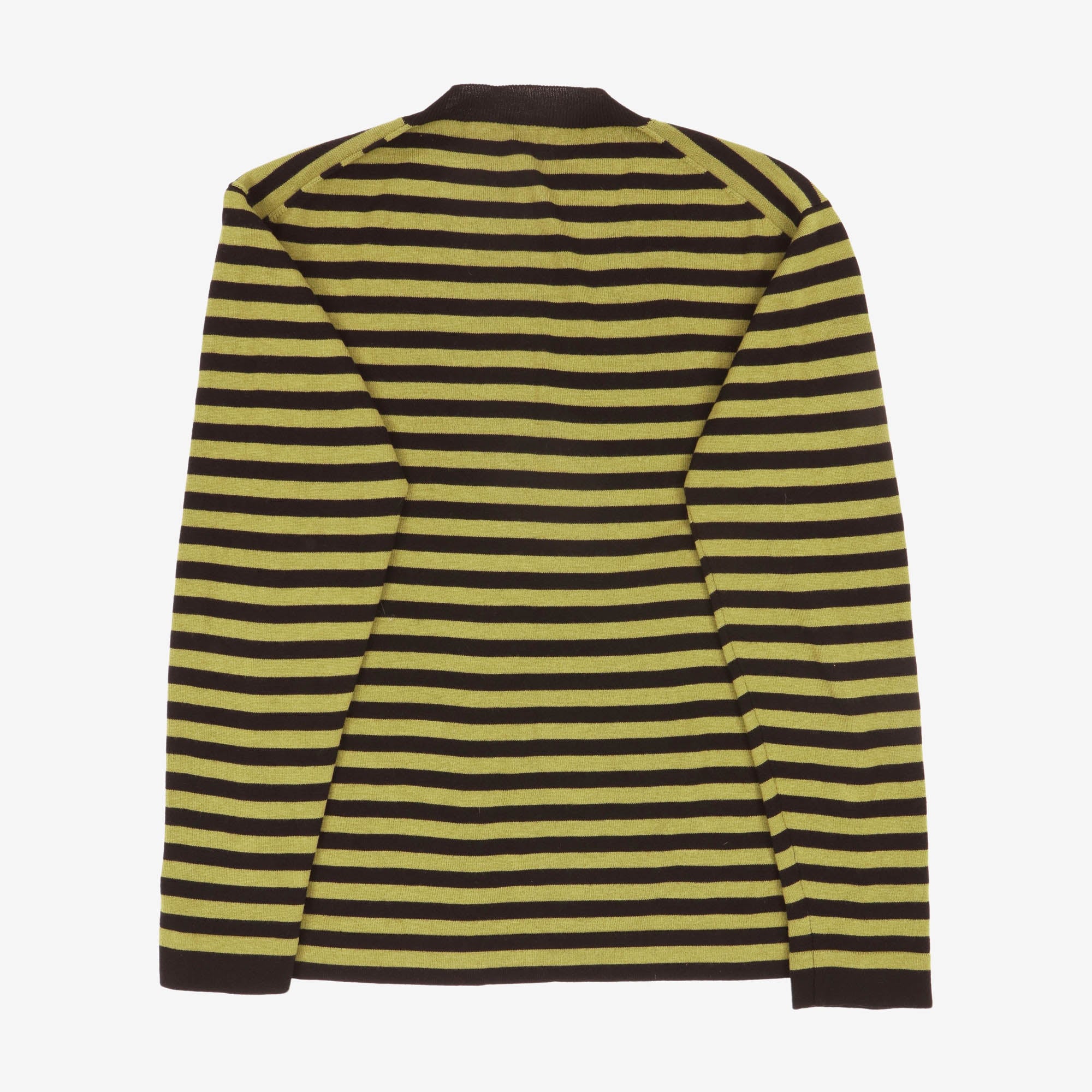 Merino Striped Crewneck Top