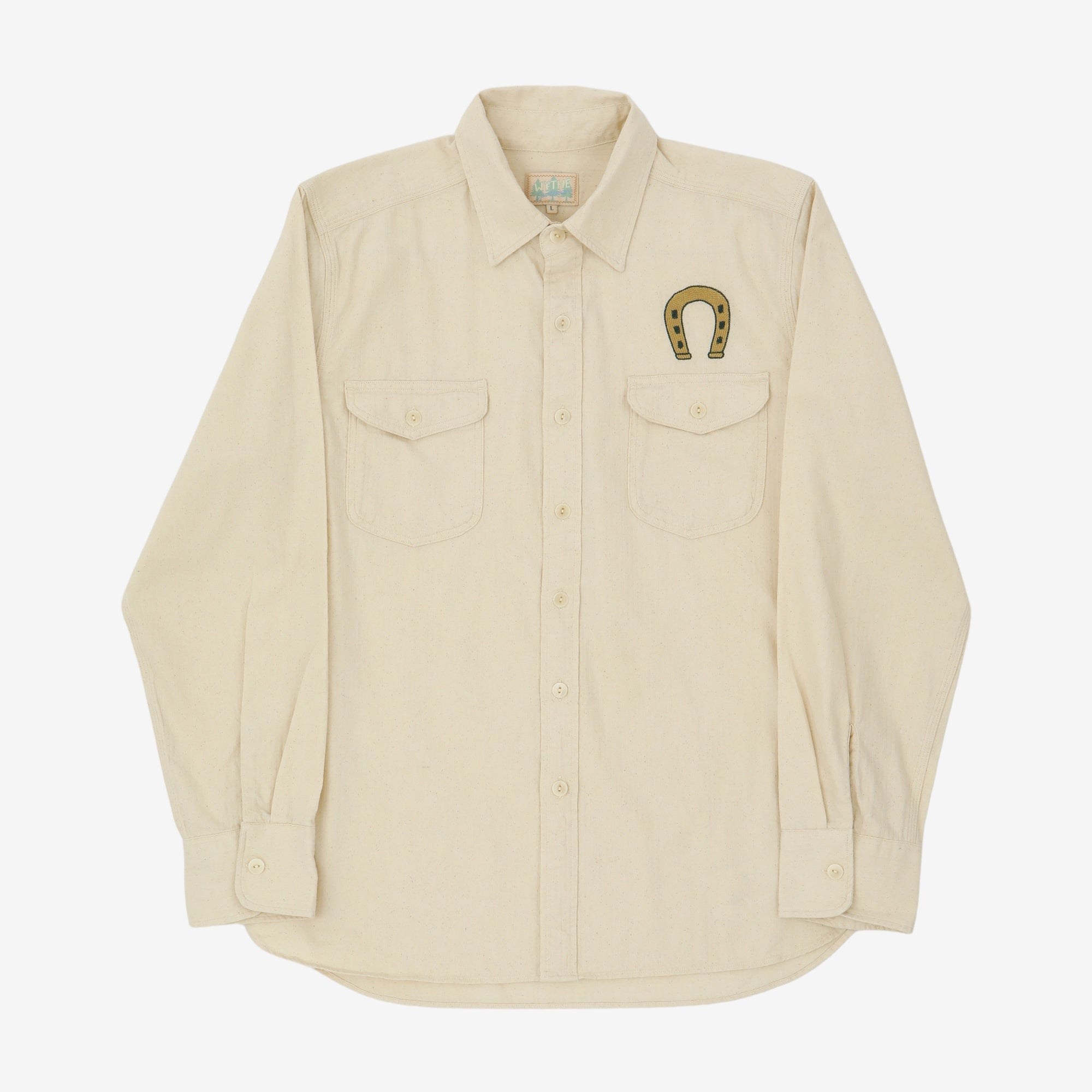 Chainstitched Horseshoe Work Shirt