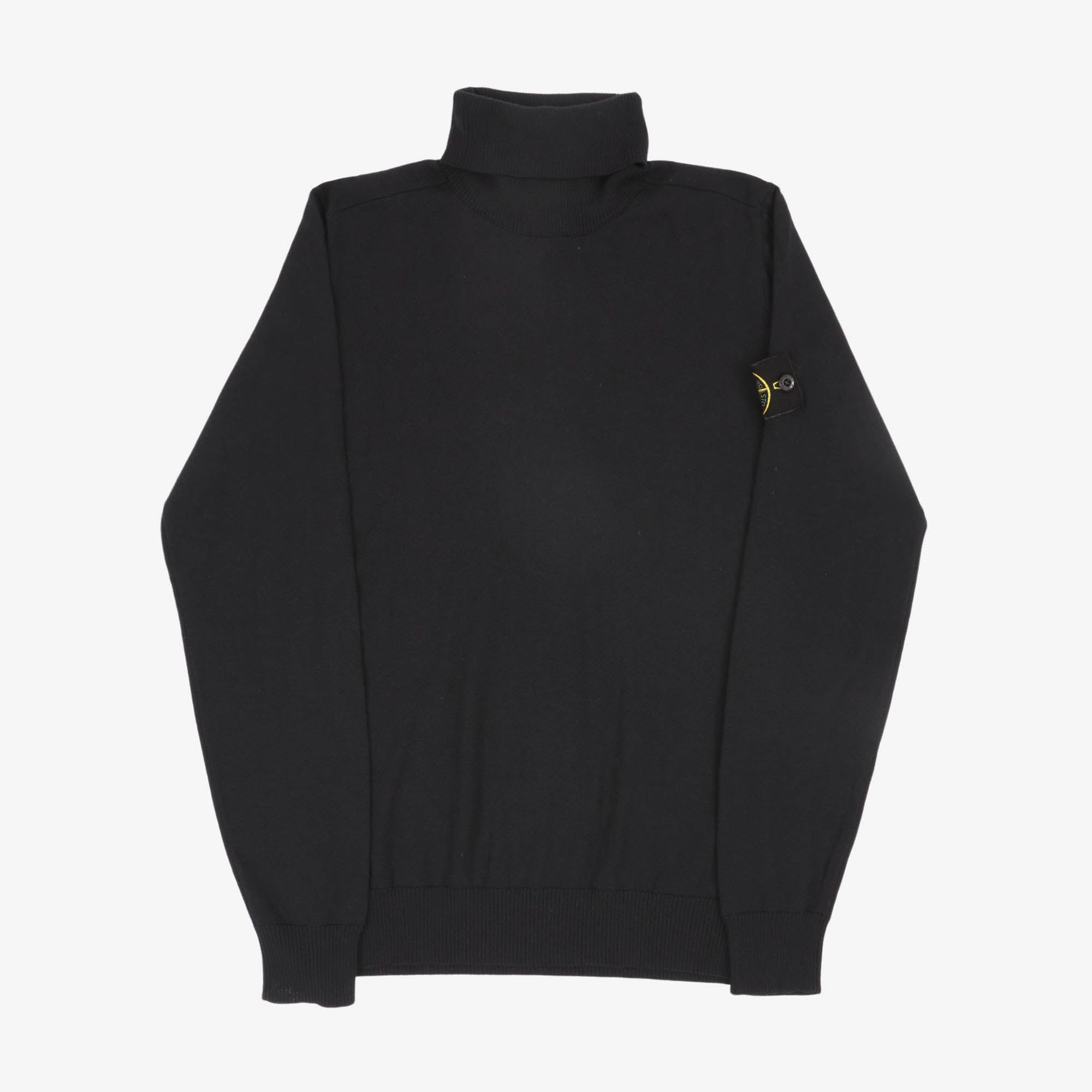 Virgin Wool Turtleneck Sweater