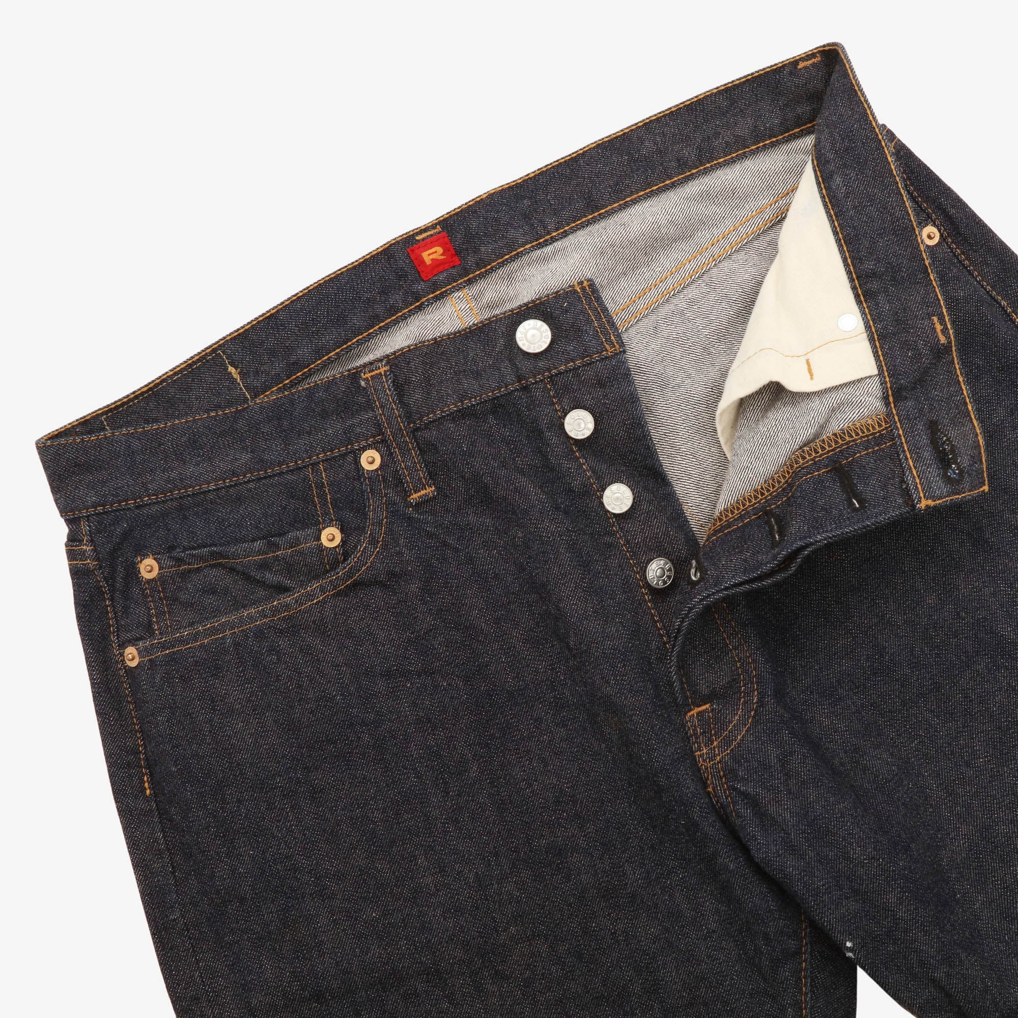 Lot 710 One Wash Selvedge Jeans (35W X 32L)