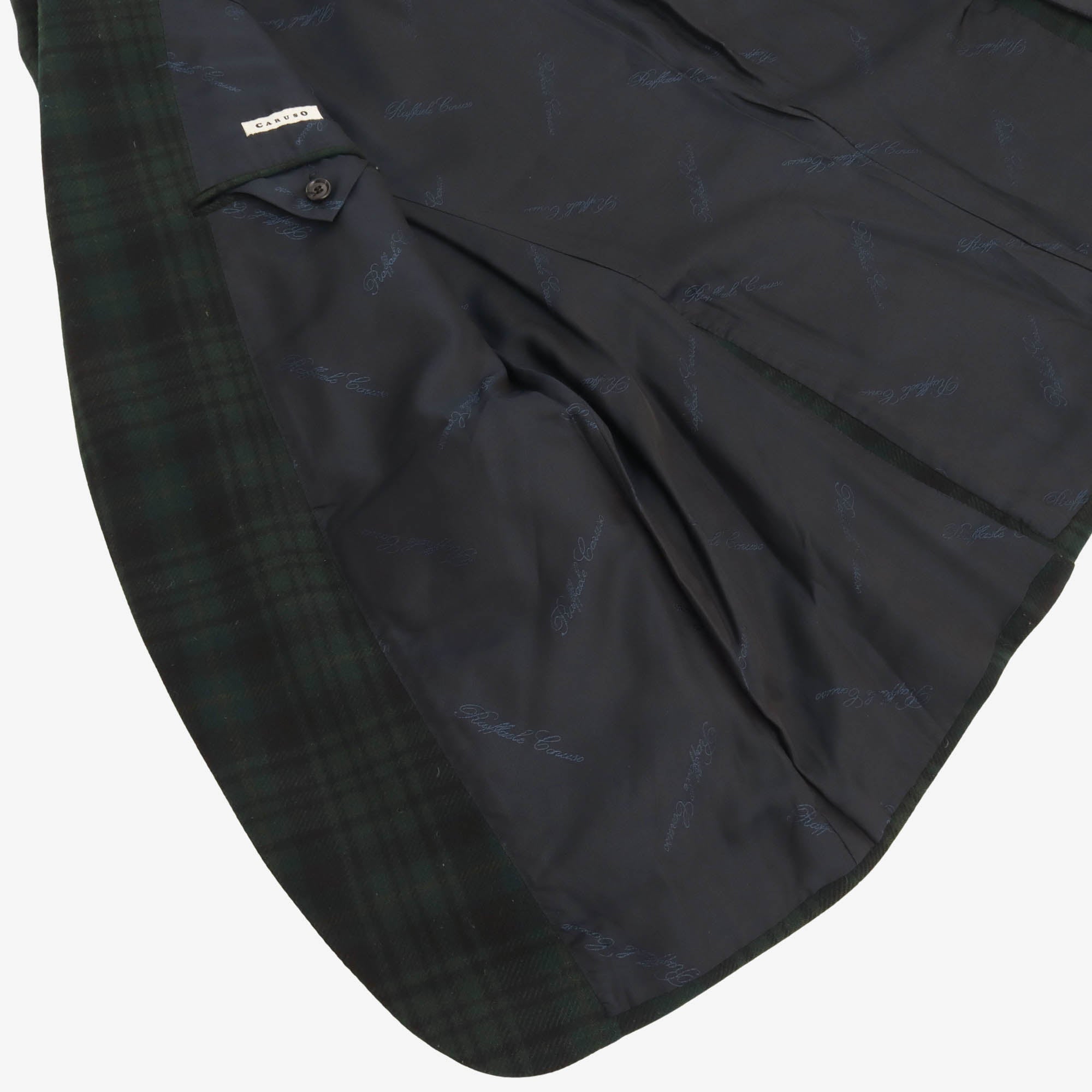 Aida Blackwatch Tartan Wool Blazer
