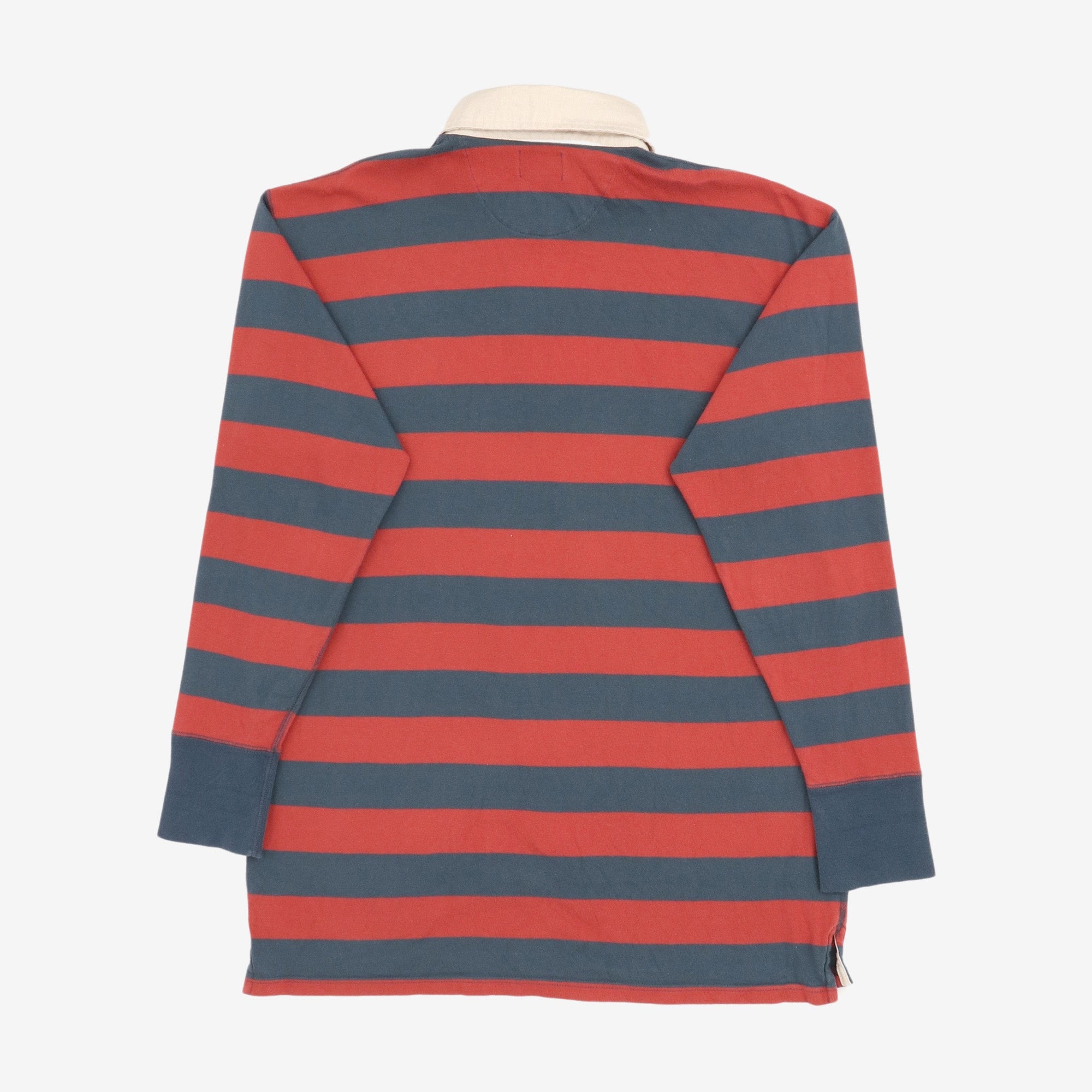 Tiger Patch Striped Rugby Shirt
