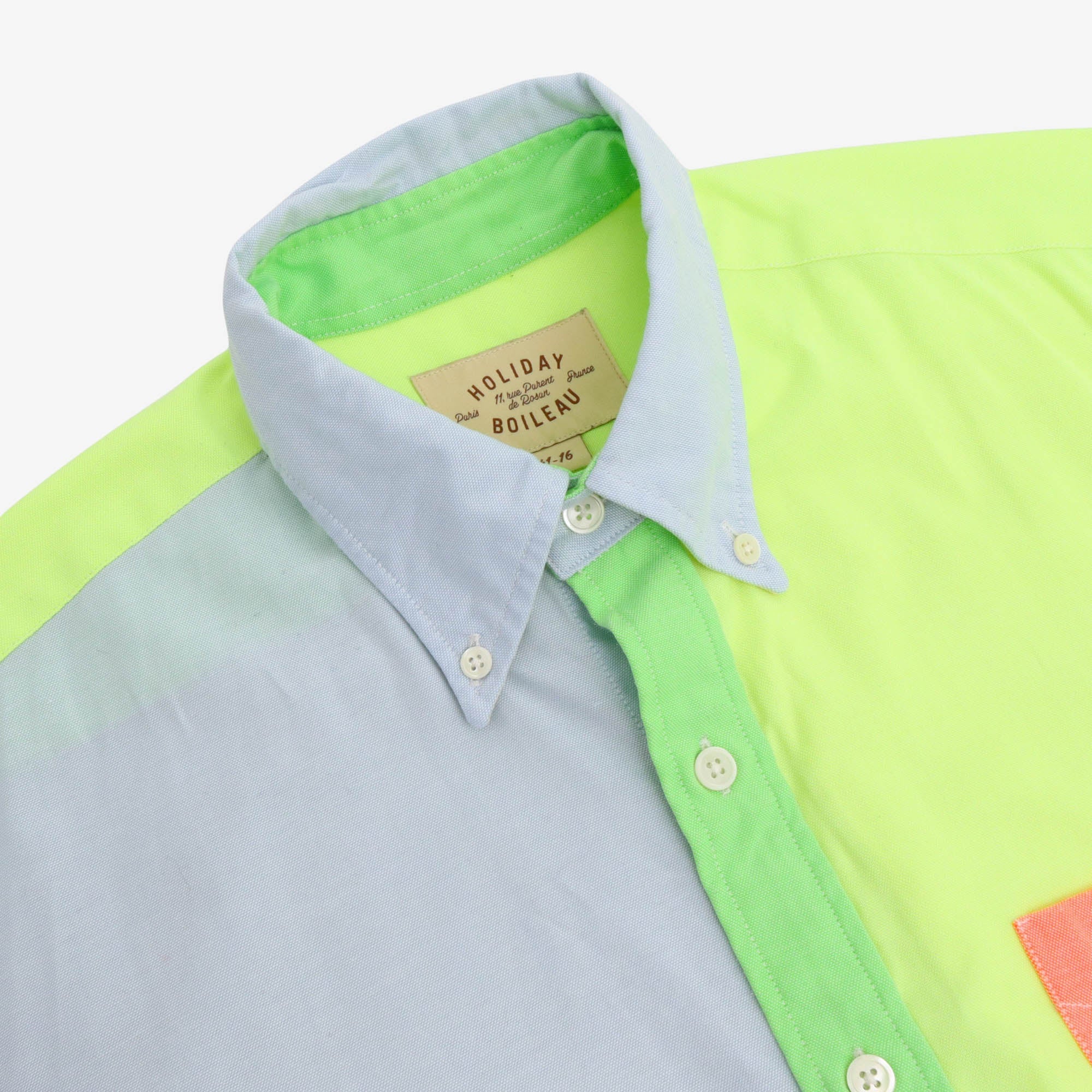 Crazy Colorblock Oxford BD Shirt