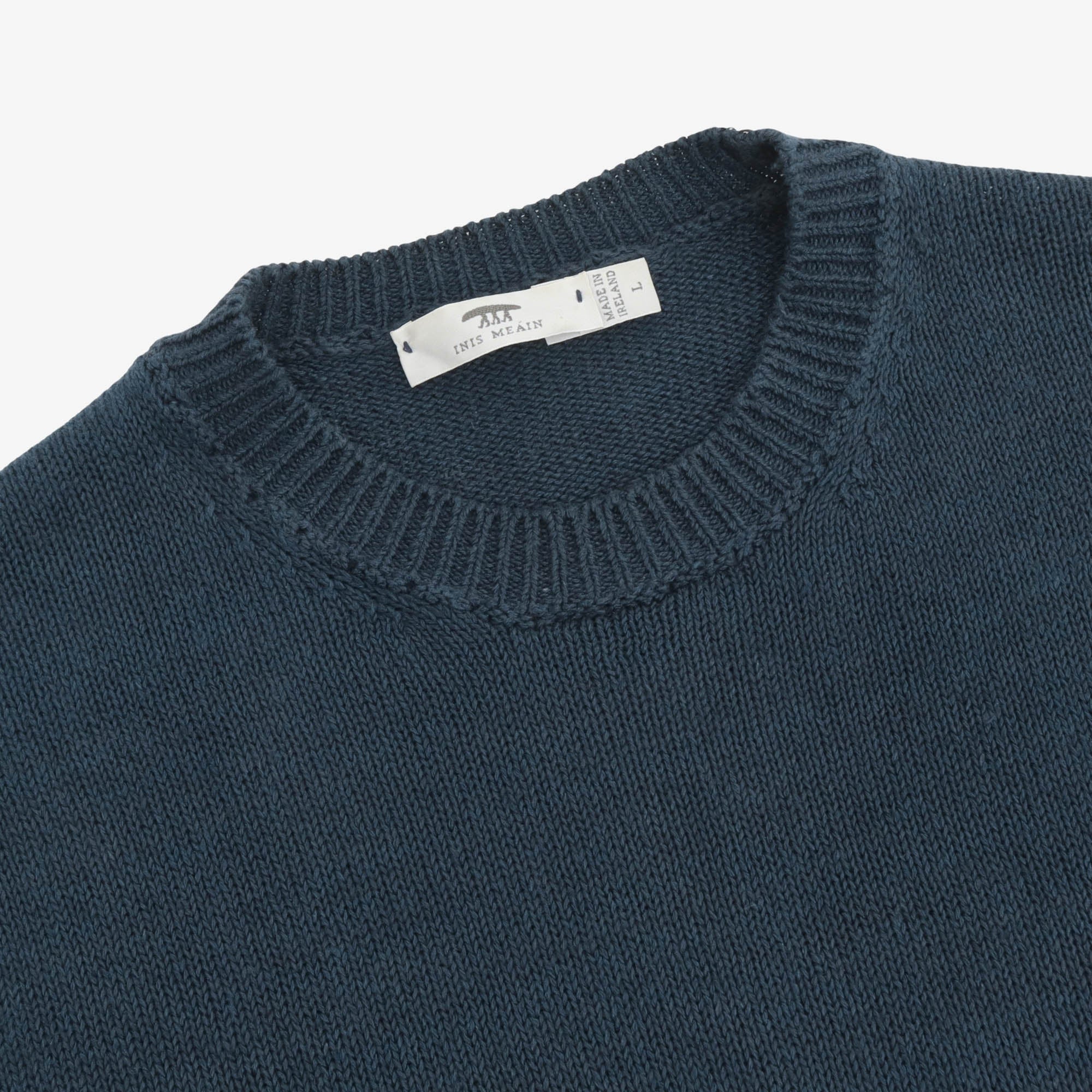 Classic Linen Crewneck Sweater