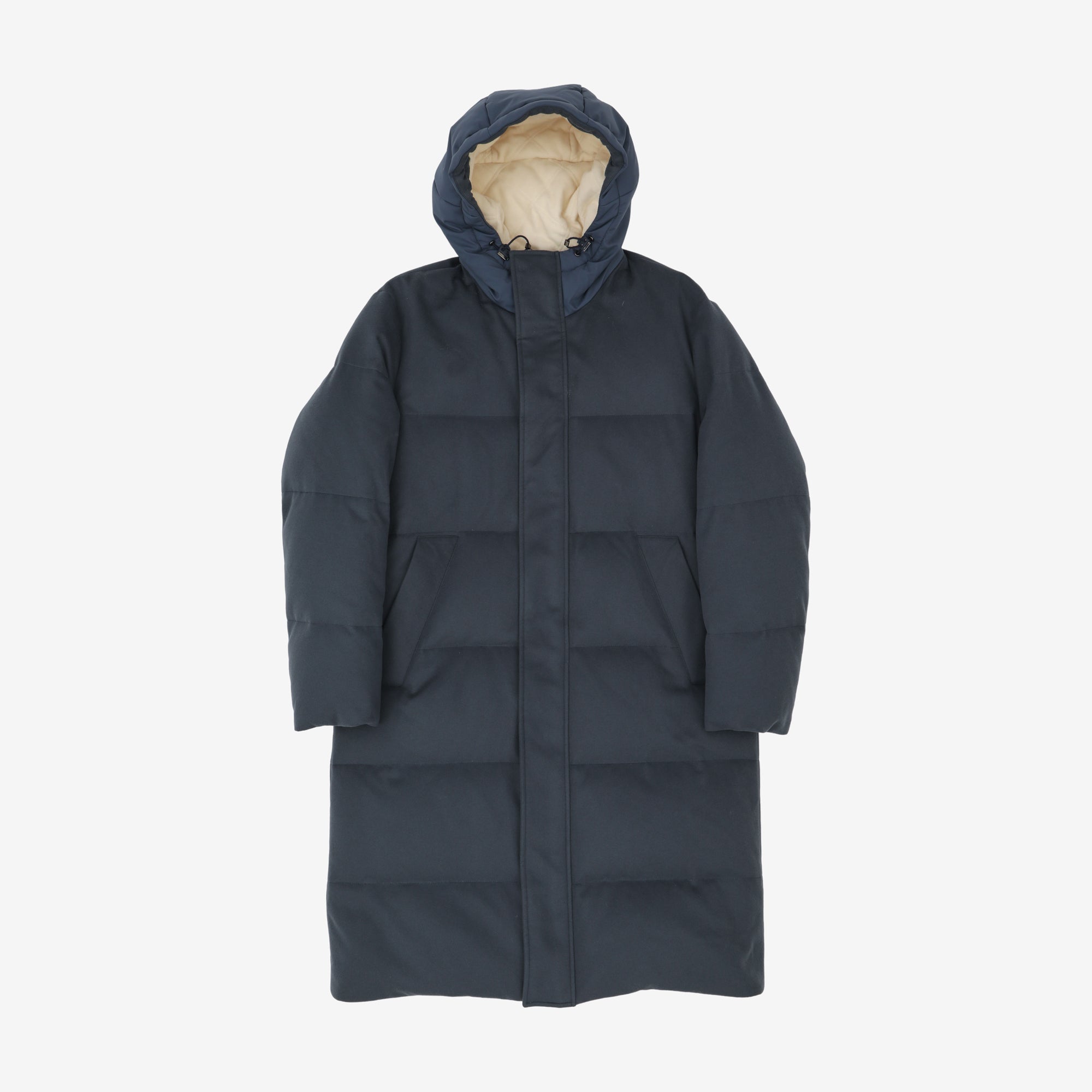 Quilted Cashmere Down Parka