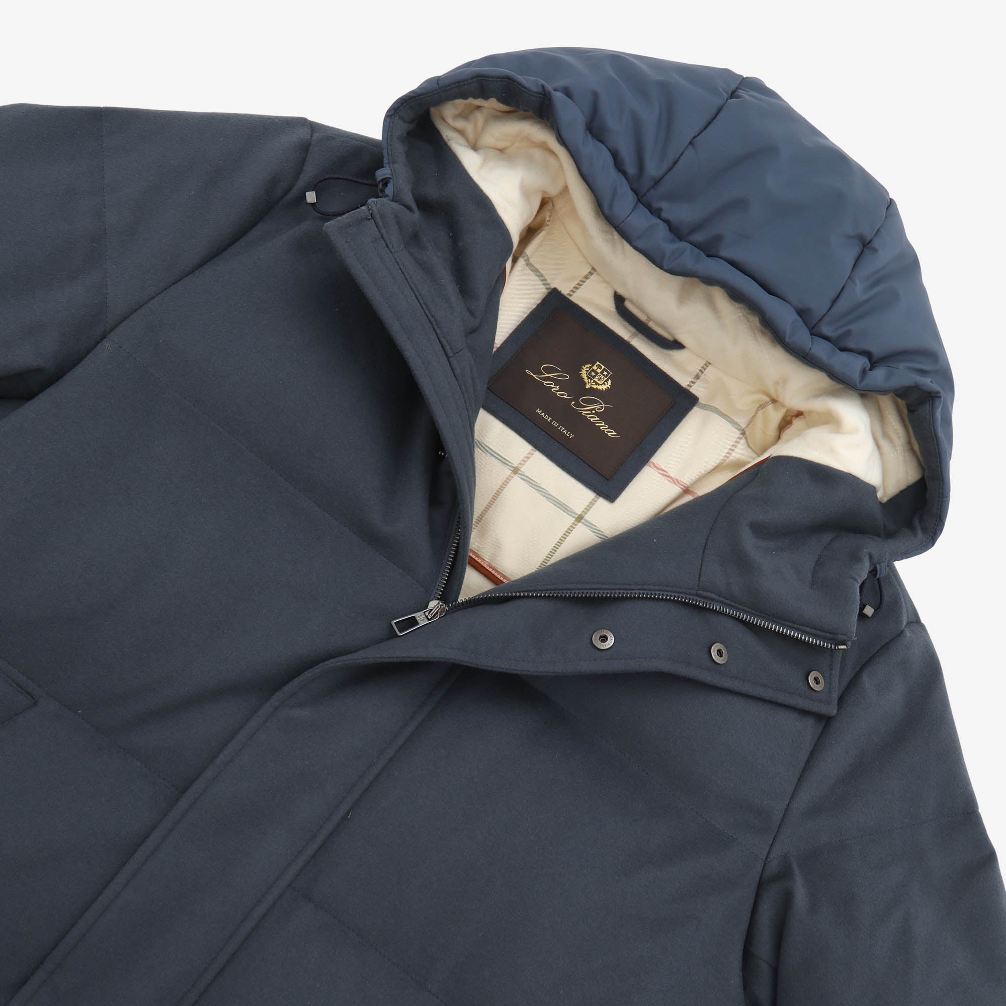 Quilted Cashmere Down Parka