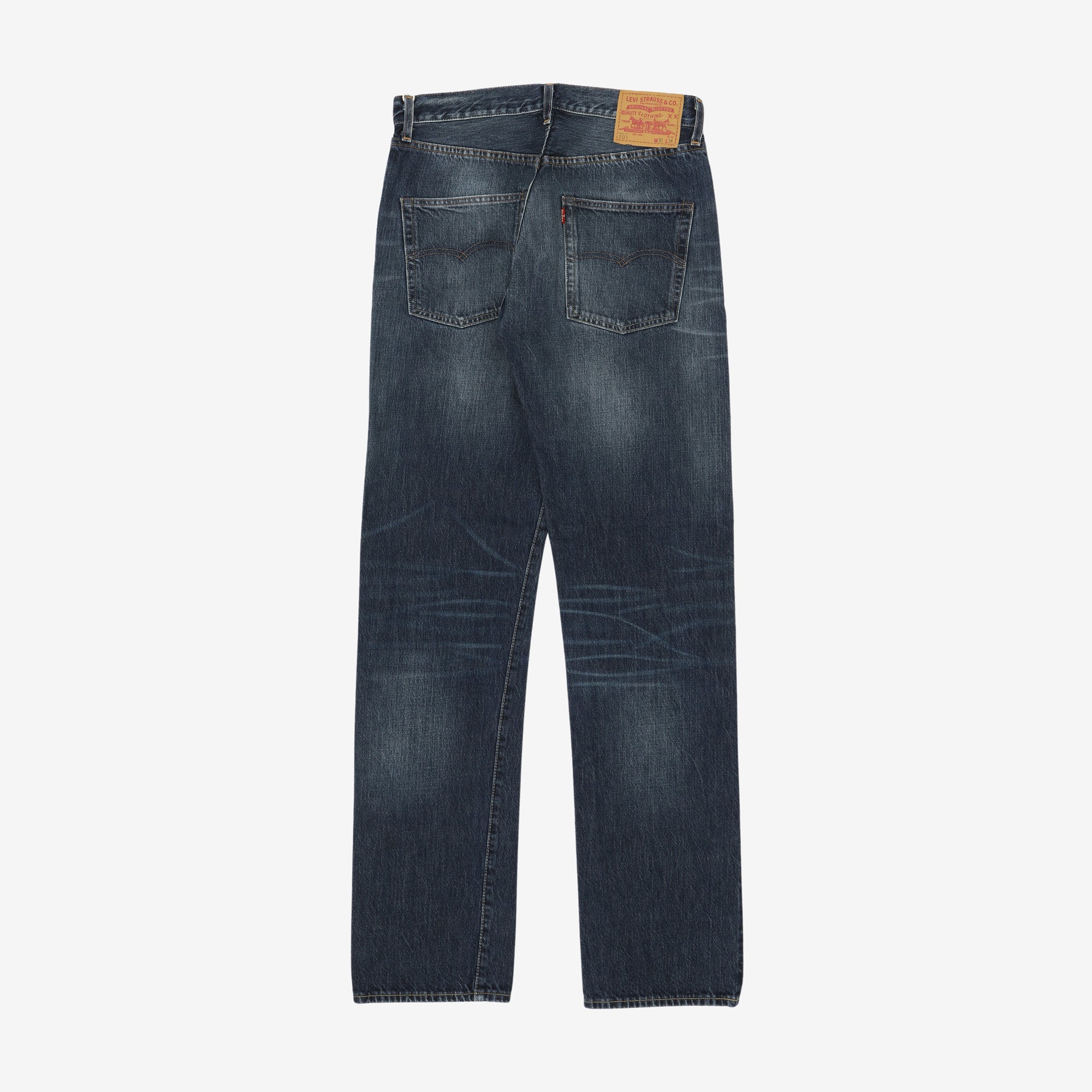 Lot 501XX Selvedge Denim (29W x 34L)