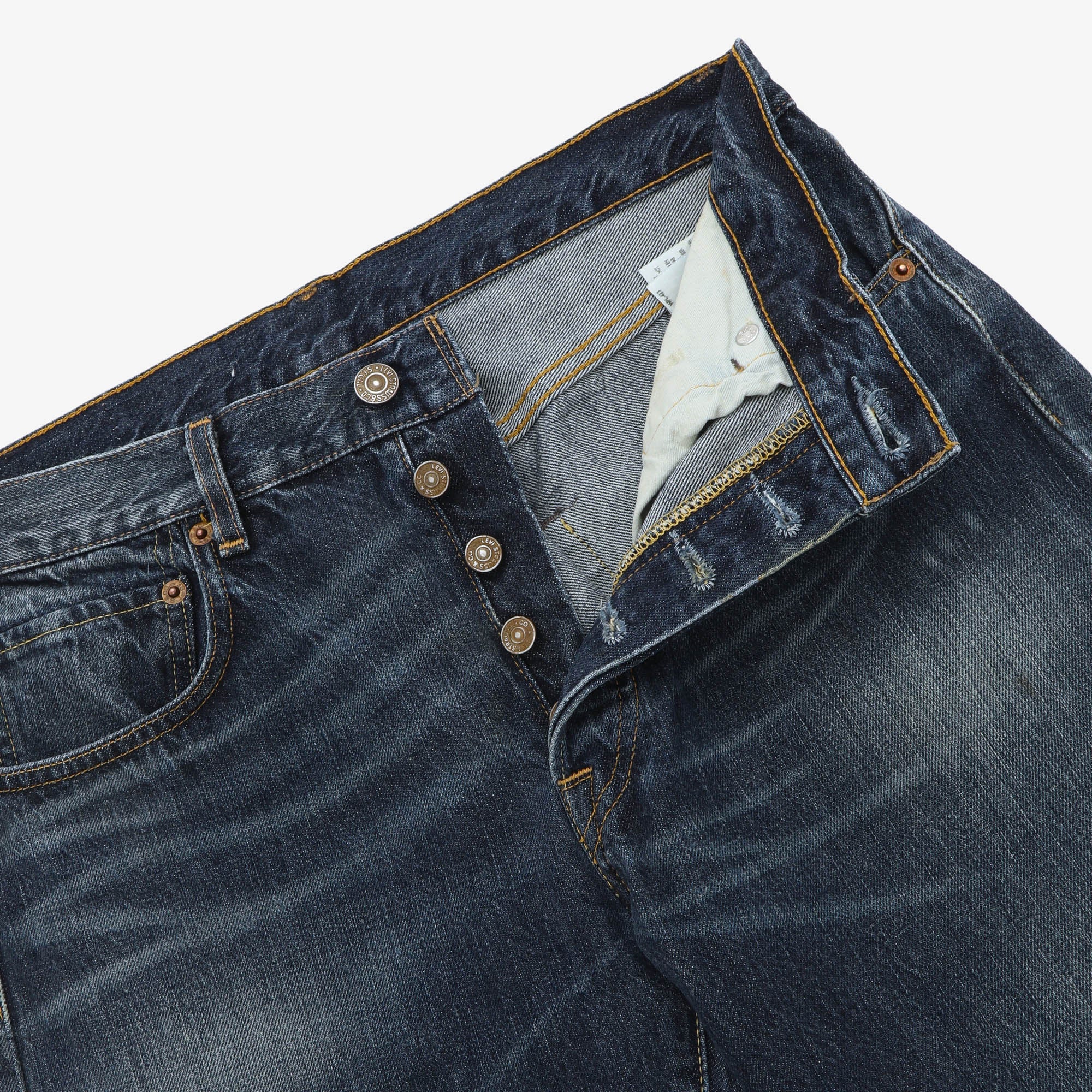 Lot 501XX Selvedge Denim (29W x 34L)