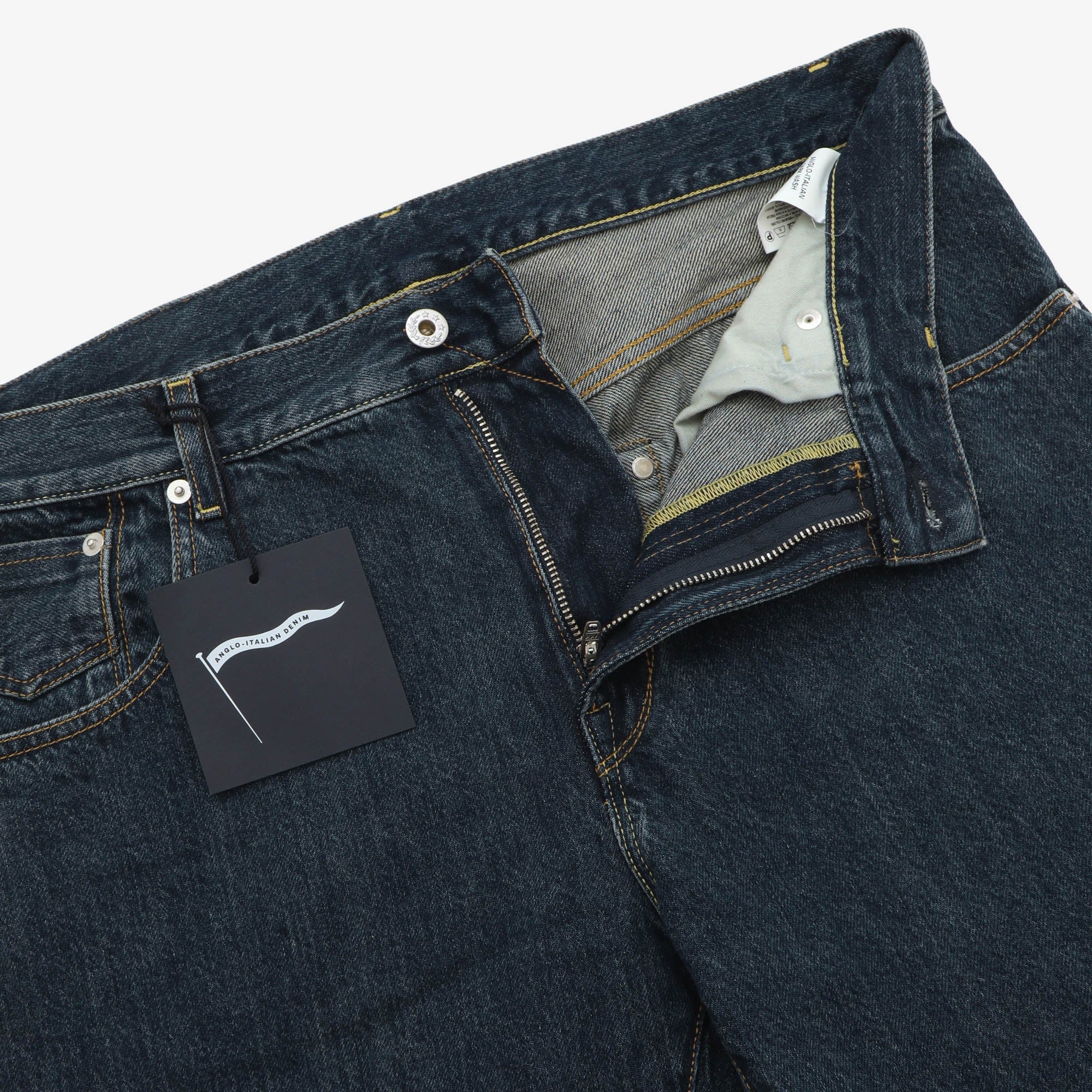 Mk 1 Dark Wash Selvedge Jeans (33W X 30L)