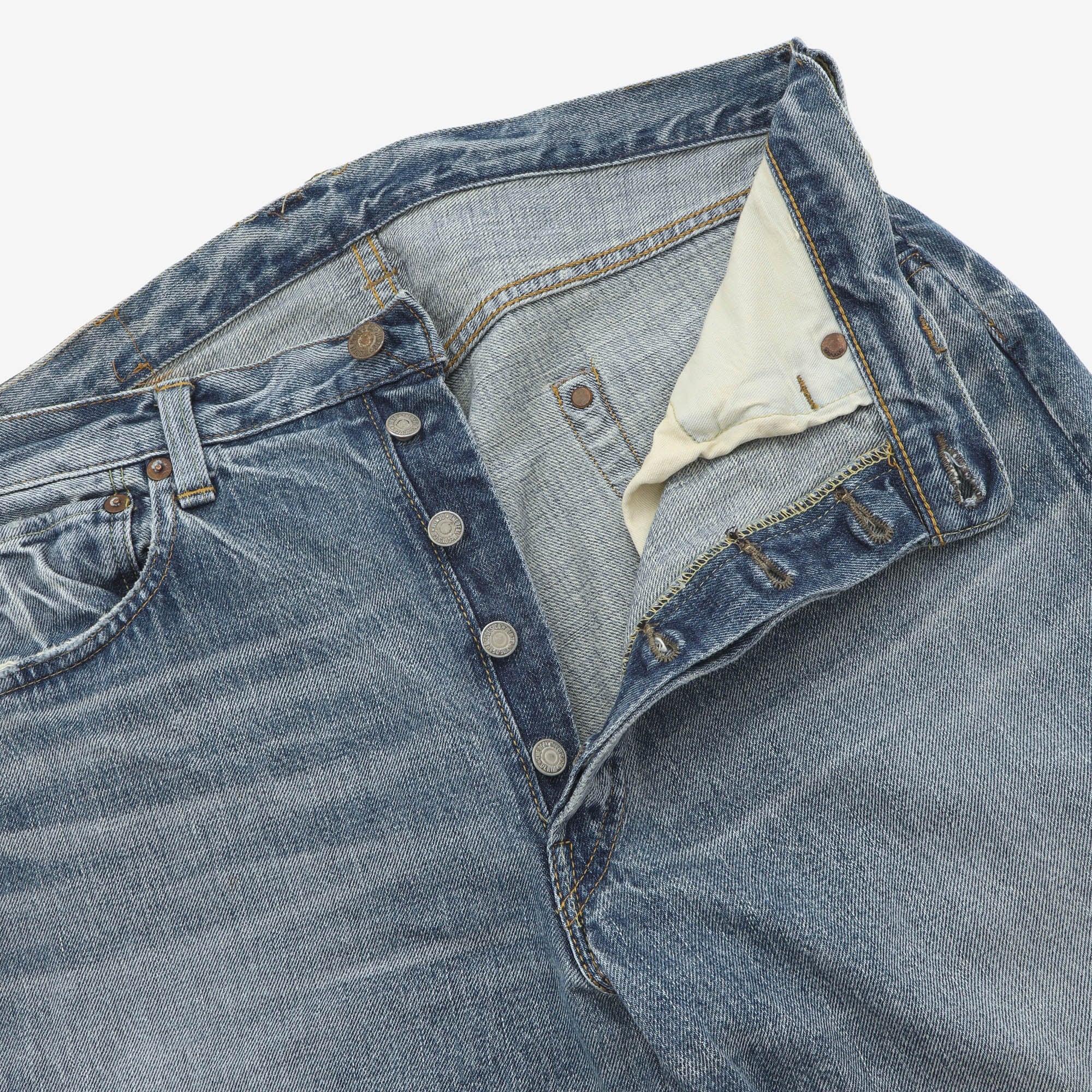 Lot 001XX Light Wash Selvedge Jeans (31W X 28L)