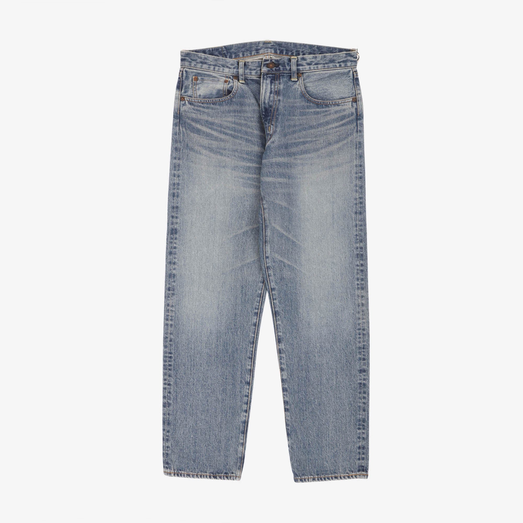 F160 66 Used Wash Selvedge Jeans (33W X 30L)