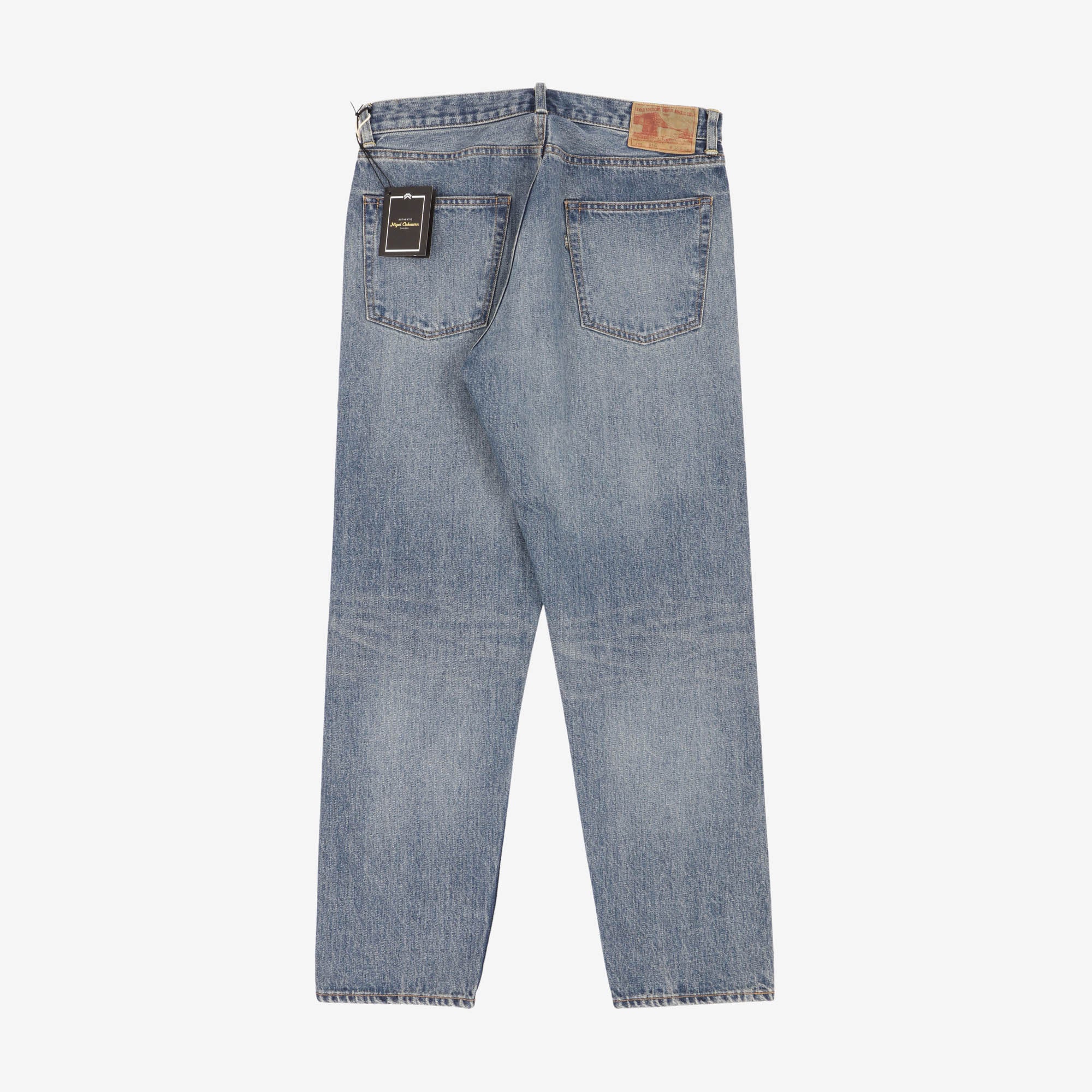 F160 66 Used Wash Selvedge Jeans (33W X 30L)