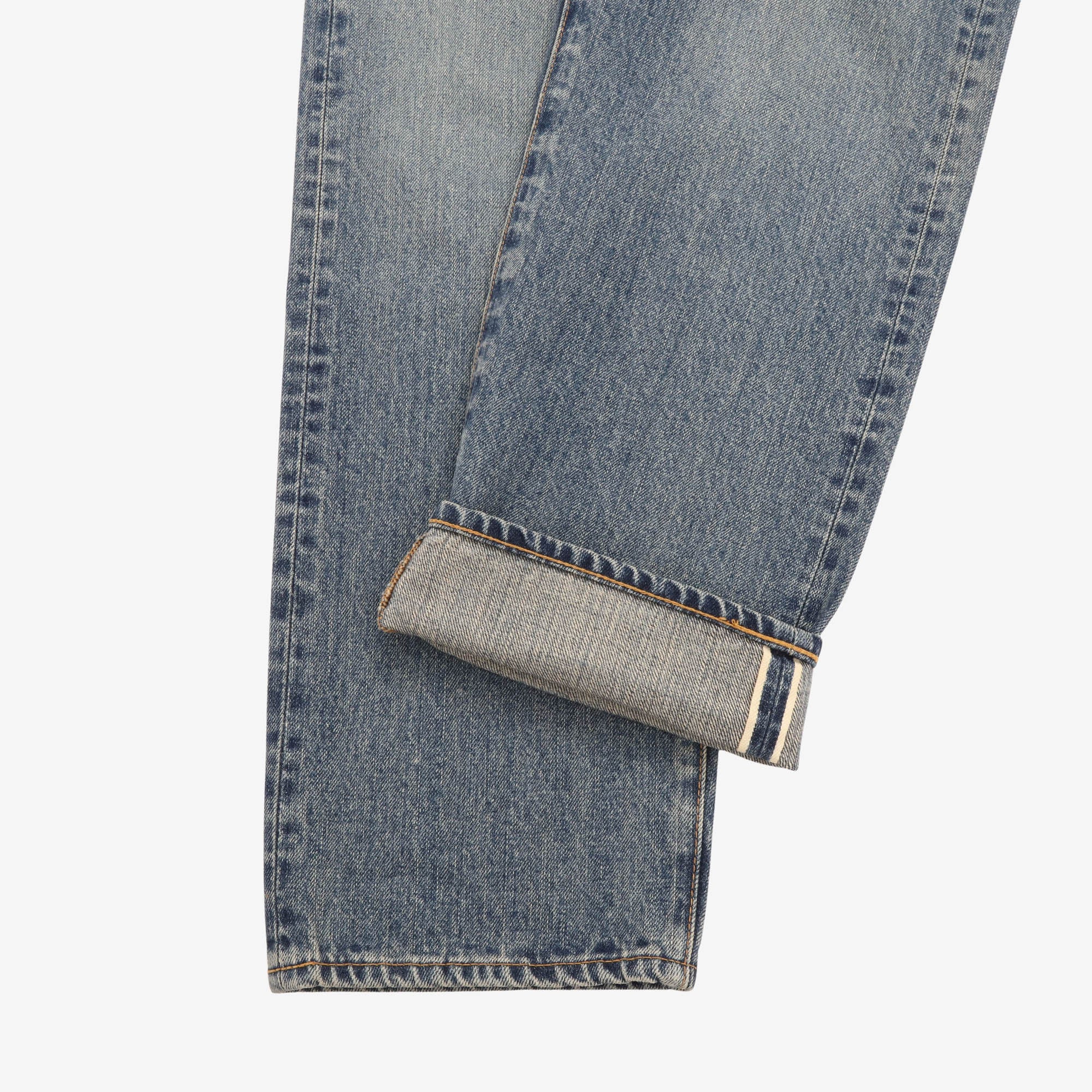 F160 66 Used Wash Selvedge Jeans (33W X 30L)