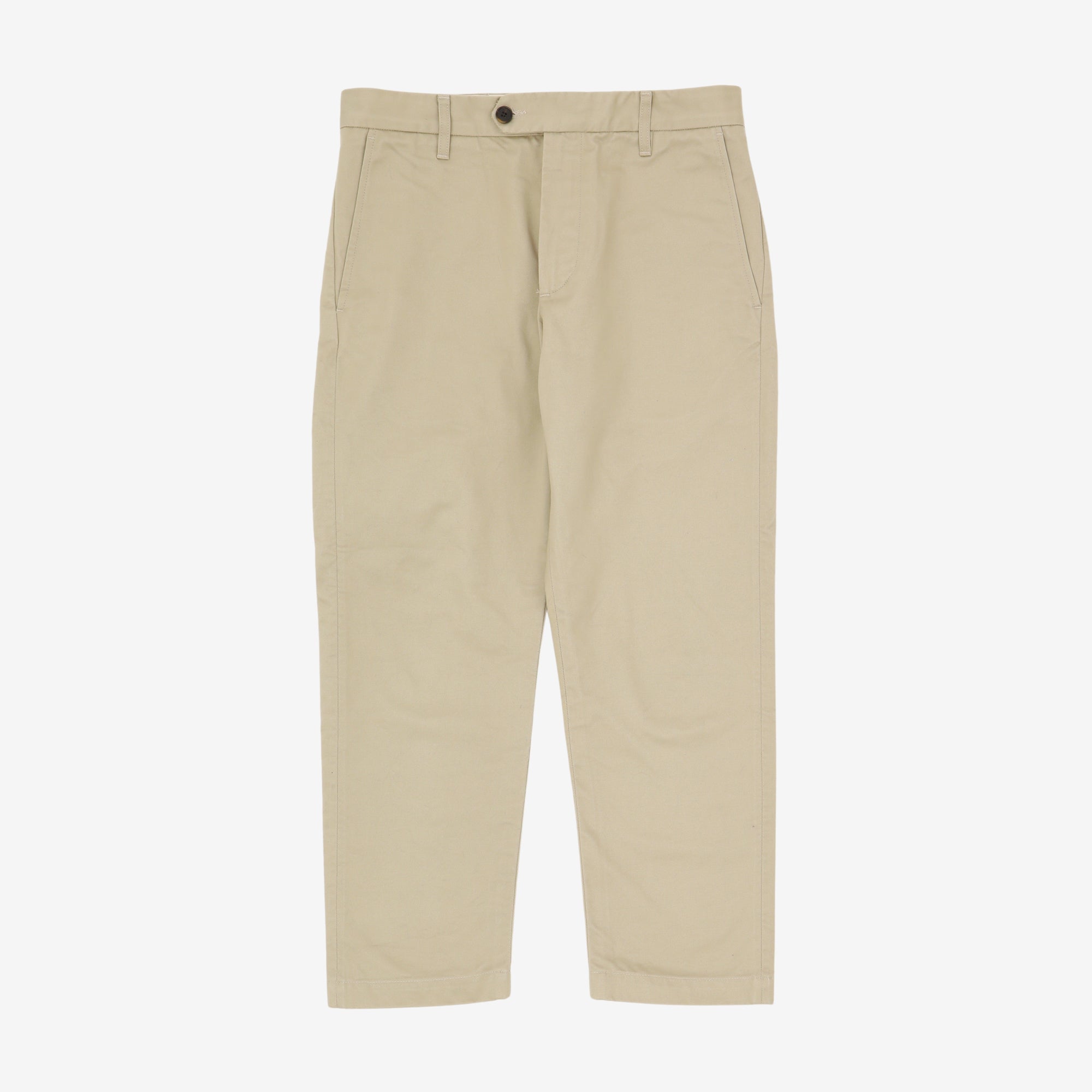 W11 Straight Tapered Twill Chinos (33W X 27L)