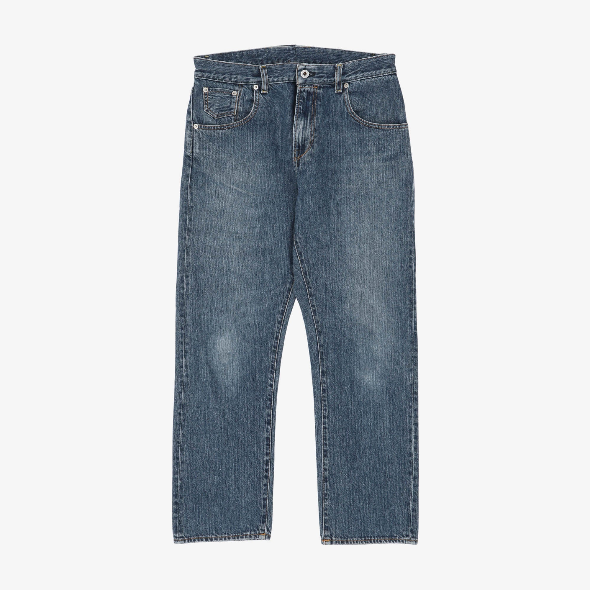 Mk 1 Dark Wash Selvedge Jeans (32W X 28L)