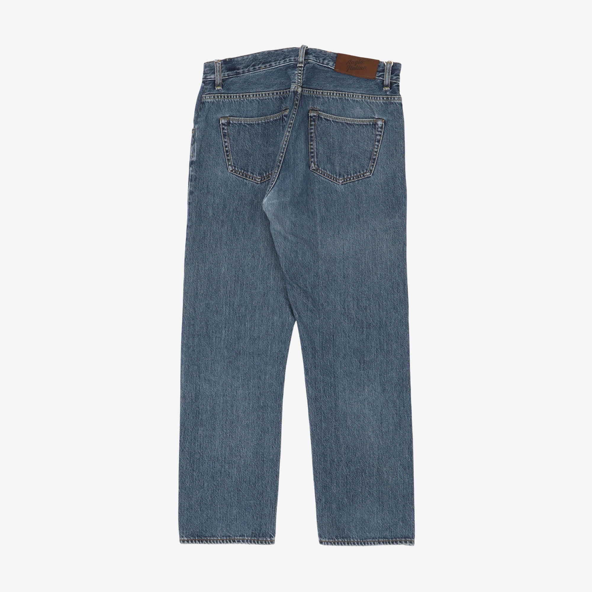 Mk 1 Dark Wash Selvedge Jeans (32W X 28L)